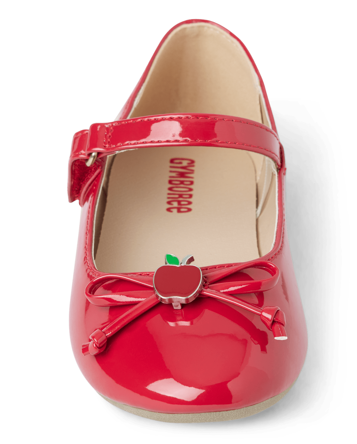 Обувь Gymboree Girls Apple Bow Ballet Flats - Apple Orchard — фото 3