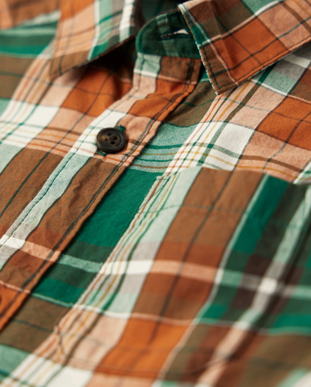 Детские рубашки Gymboree Boys Plaid Poplin Button Up Shirt - Friendly Fox