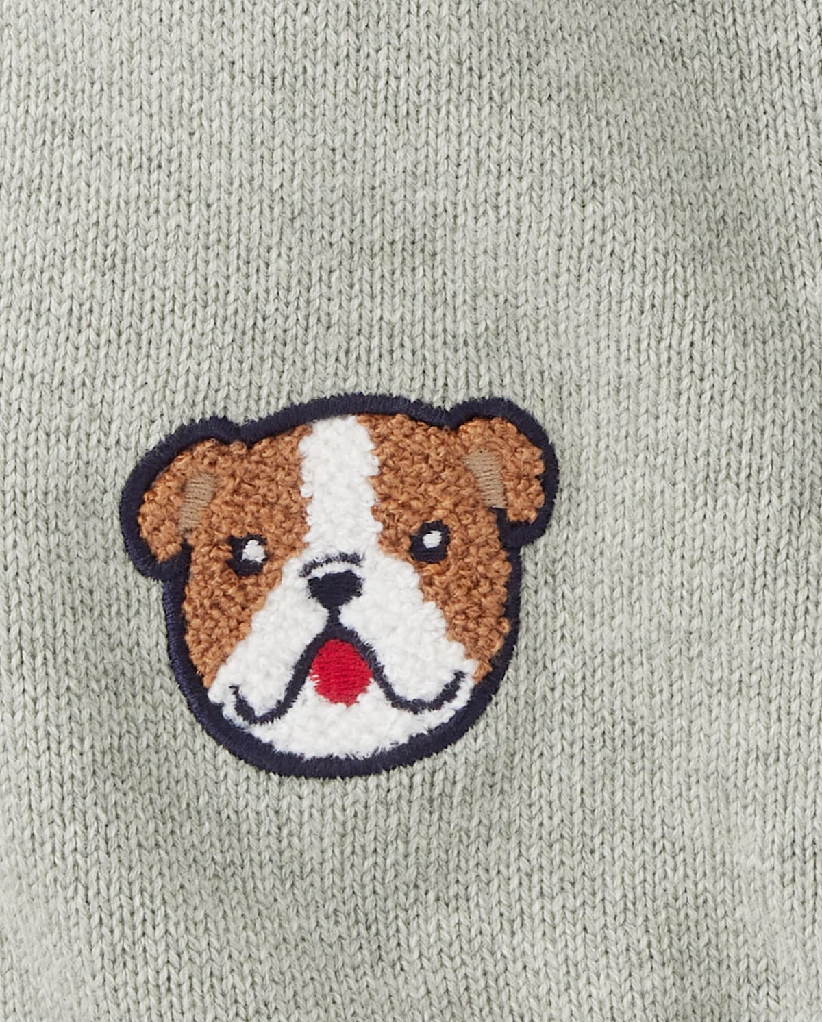 Детские кардиганы Gymboree Boys Applique Varsity Patch Cardigan - Prep School — фото 2