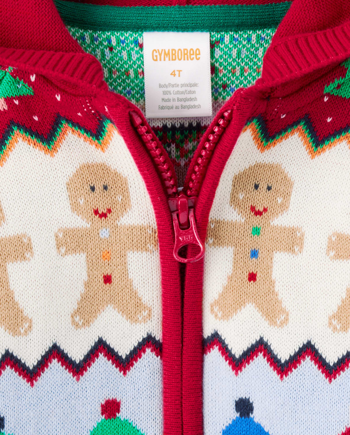 Детские худи Gymboree Kids Fairisle Zip Up - Very Merry