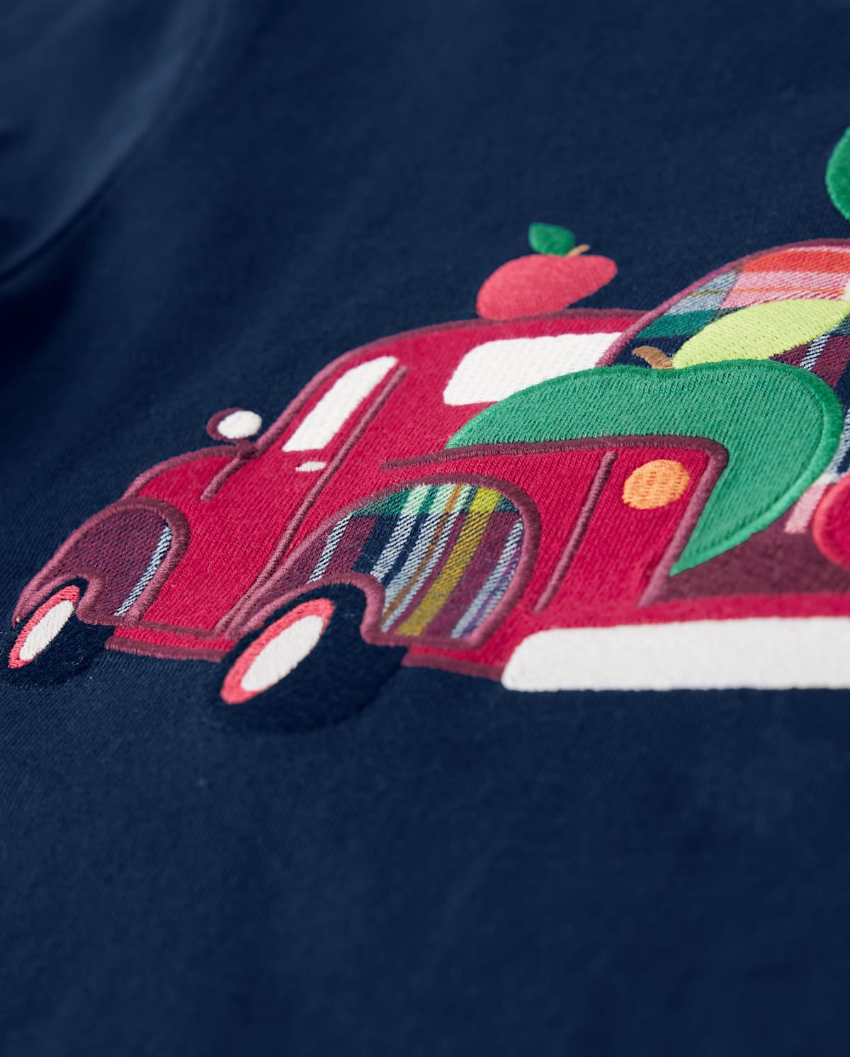 Детские топы Gymboree Boys Embroidered Truck Layered Top - Apple Orchard — фото 2