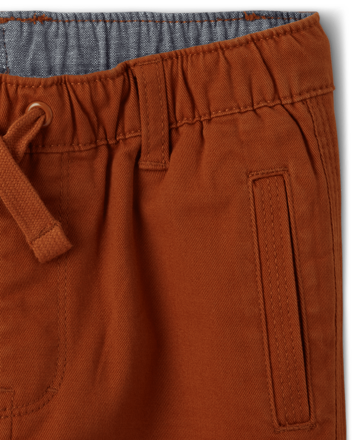 Детские брюки Gymboree Boys Twill Pull On Jogger Pants - Happy Harvest — фото 2