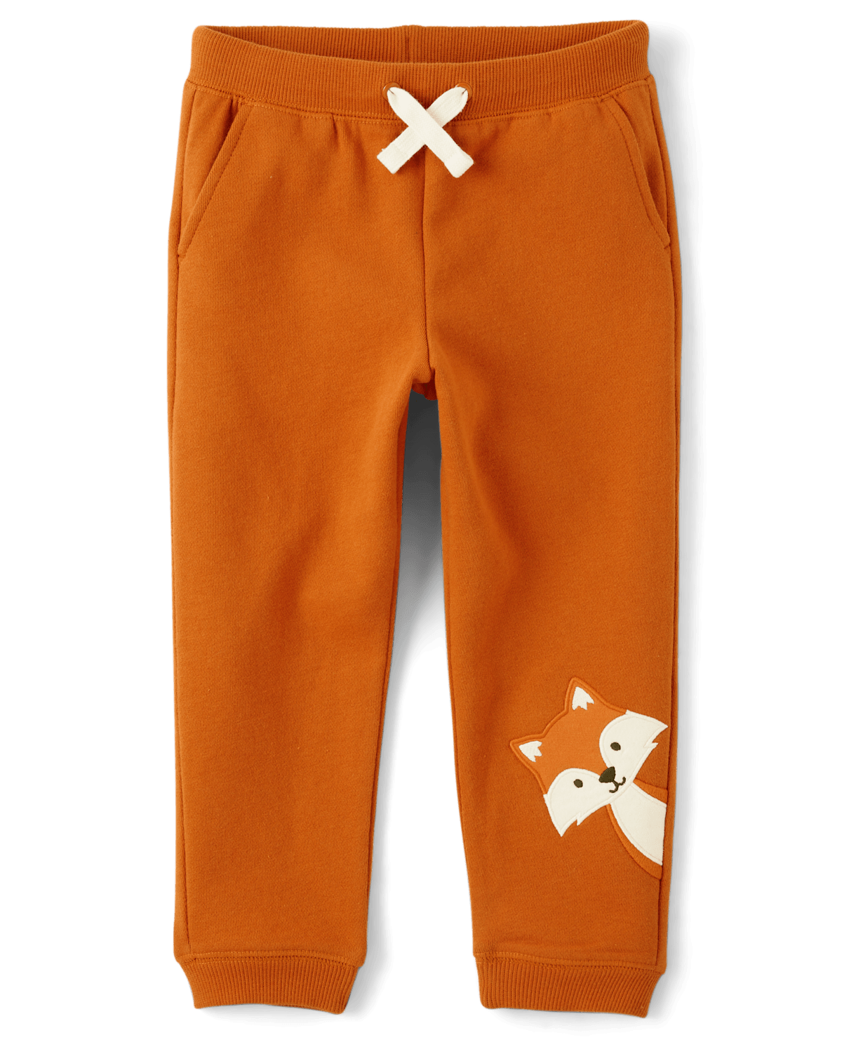 Детские брюки Gymboree Boys Embroidered Fox Fleece Jogger Pants - Autumn Adventures