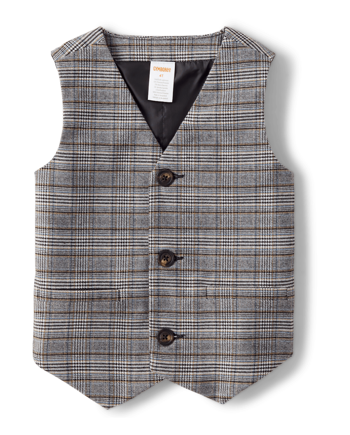 Детские жилеты Gymboree Boys Plaid Vest - Winter Wonderland