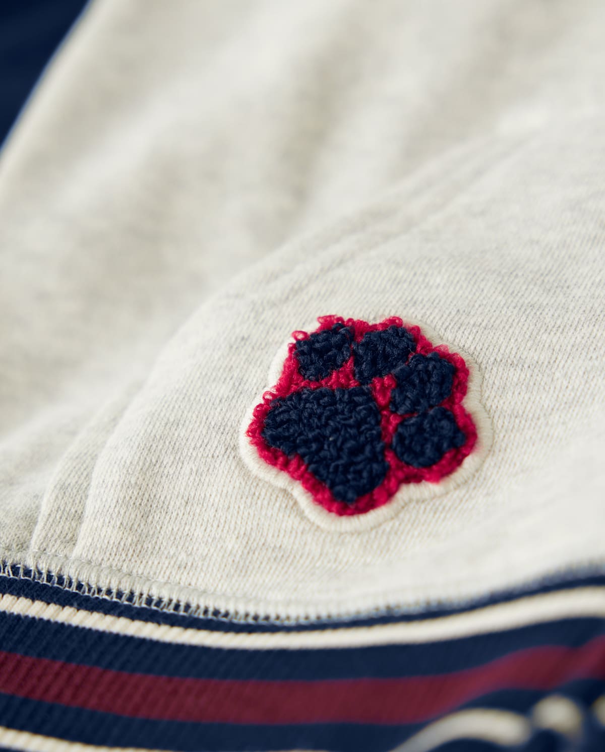 Детские худи Gymboree Boys Embroidered Dog Fleece Zip-Up - Prep School