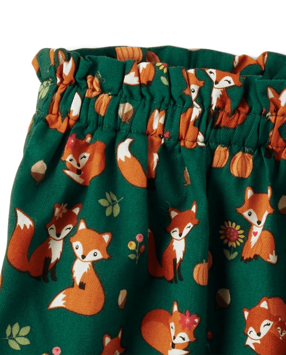 Детские юбки Gymboree Girls Fox Flannel Skort - Friendly Fox — фото 3