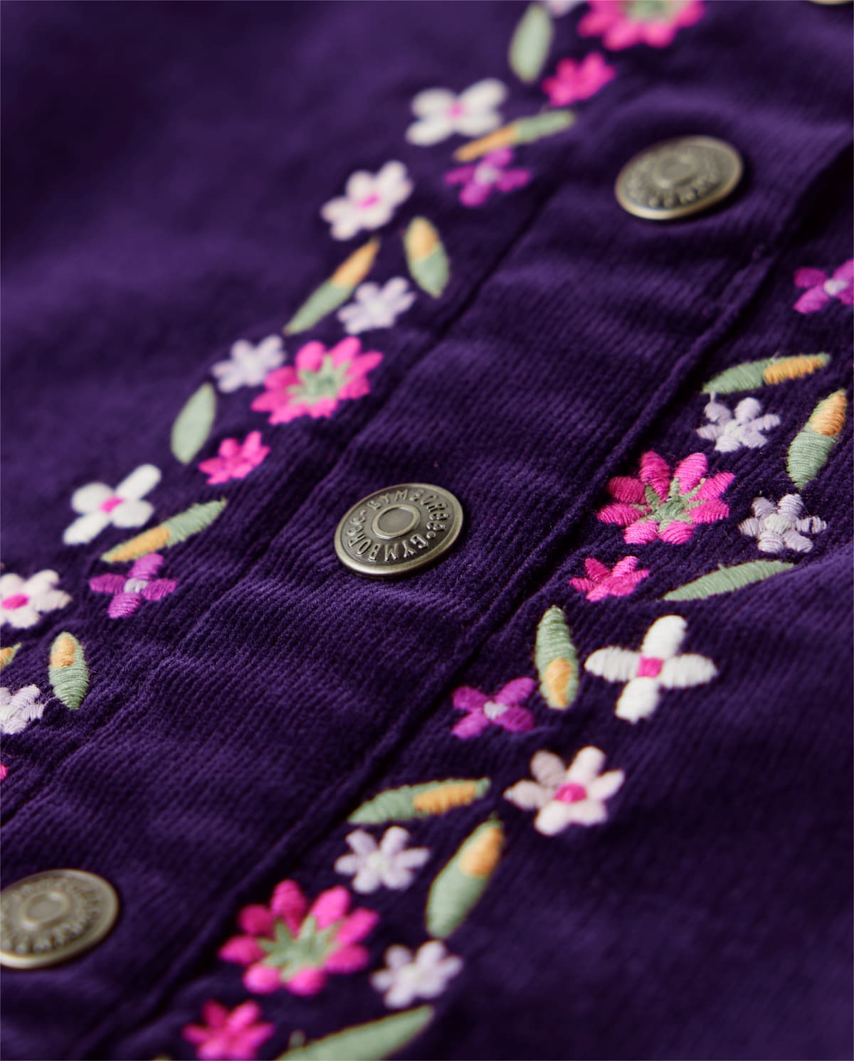 Детские юбки Gymboree Girls Embroidered Floral Corduroy Skirt - Magical Meadow — фото 2