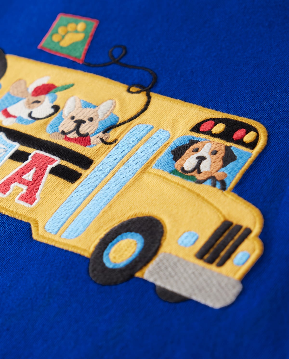 Детские топы Gymboree Boys Embroidered School Bus Top - Prep School