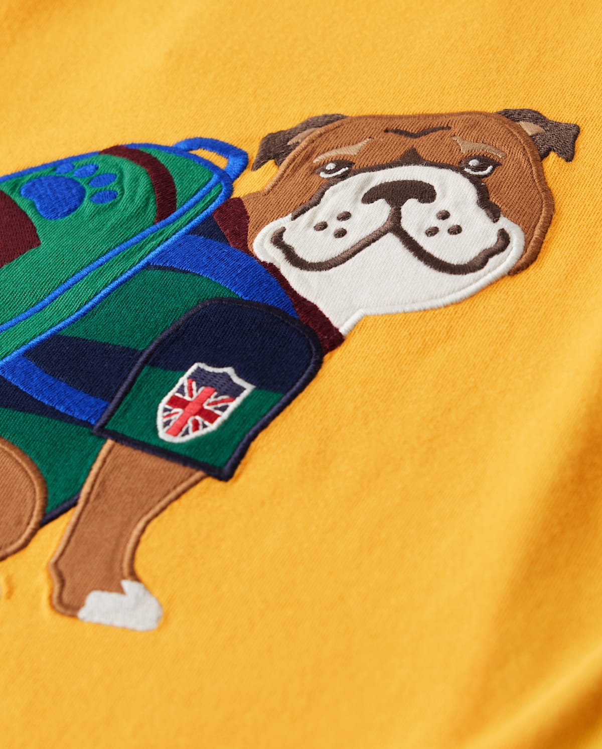 Детские топы Gymboree Boys Embroidered Dog Top - Prep School