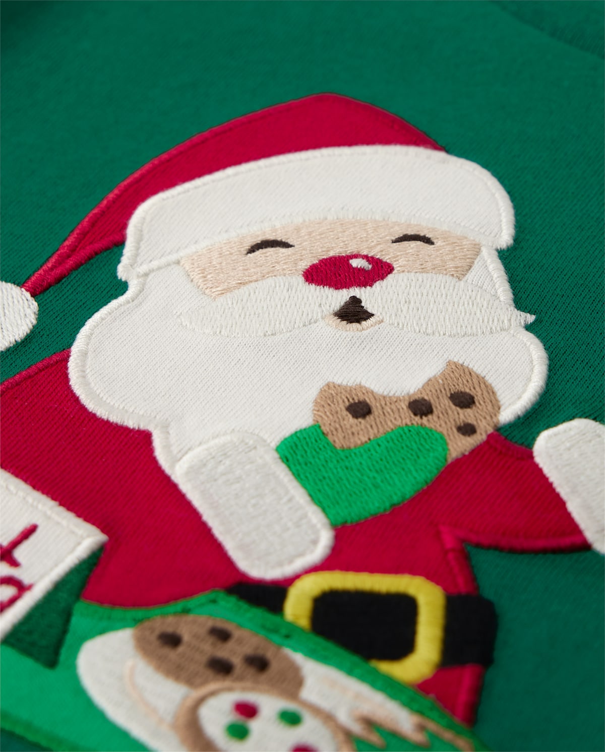 Детские топы Gymboree Boys Embroidered Santa Layered Top - Very Merry