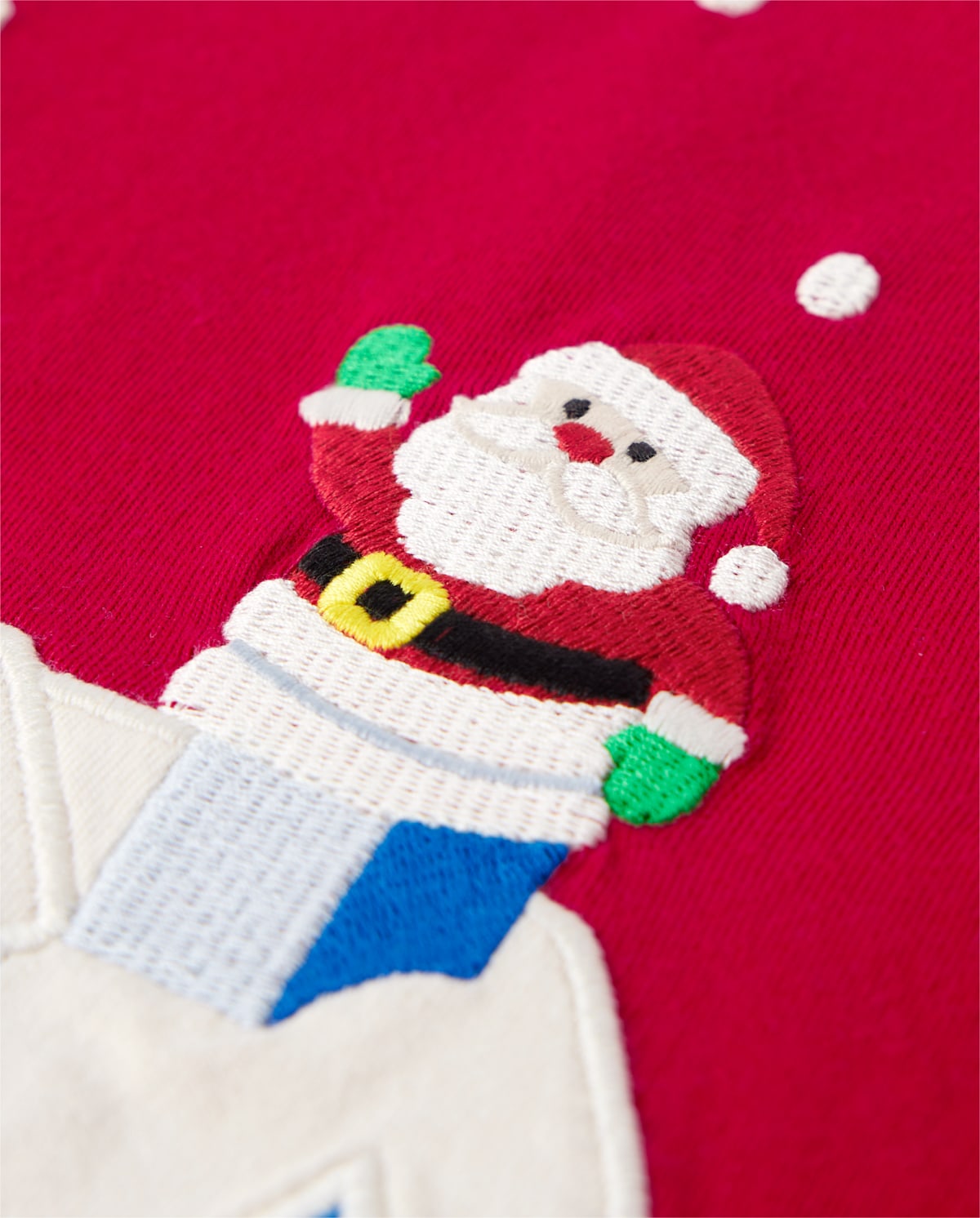 Детские топы Gymboree Boys Embroidered Christmas Scene Layered Top - Very Merry