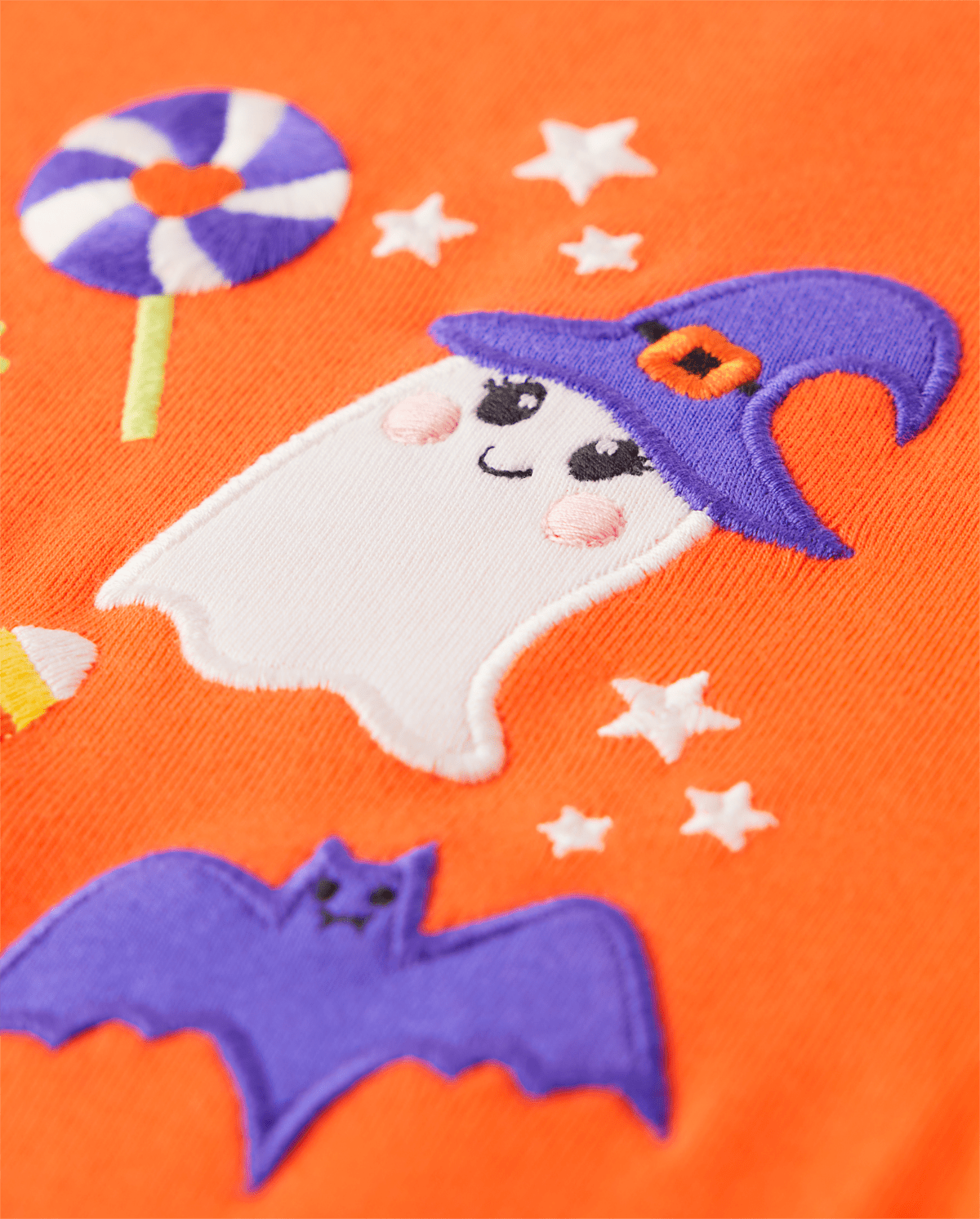 Детские топы Gymboree Girls Embroidered Halloween Doodles Top - Trick or Treat