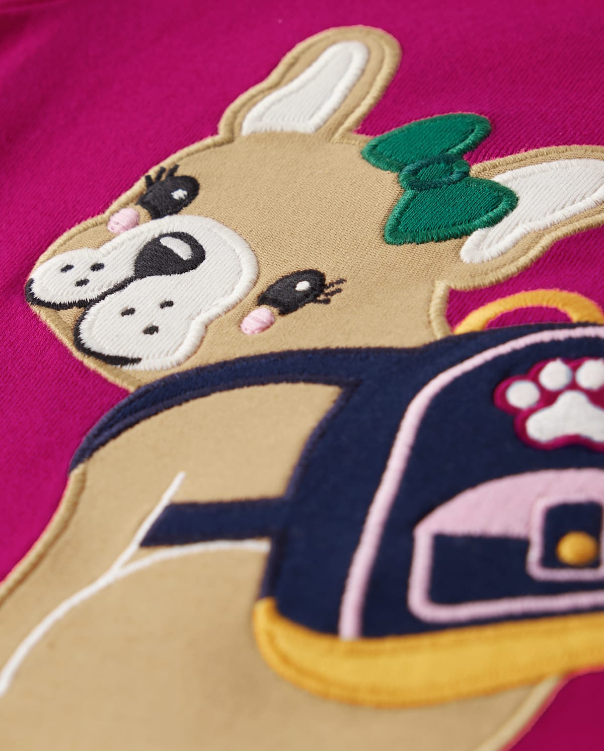Детские топы Gymboree Girls Embroidered Dog Top - Prep School