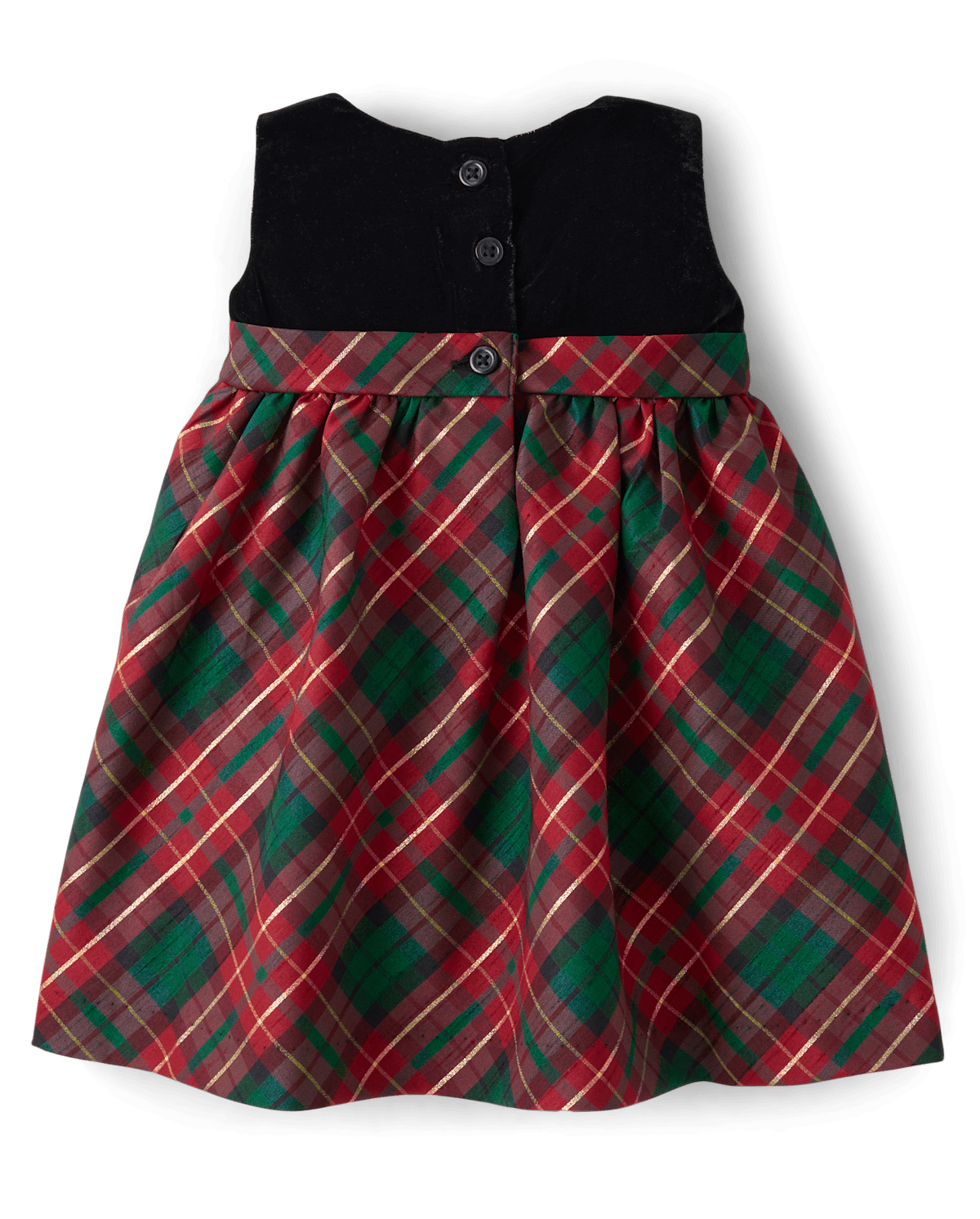 Детские платья Gymboree Baby Girls Matching Family Plaid Bow Fit And Flare Dress - A Royal Christmas