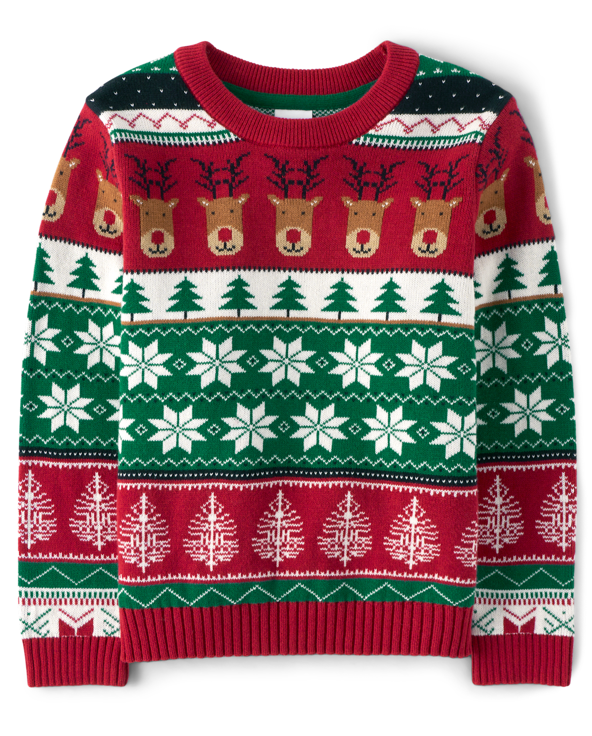 Детские свитеры Gymboree Boys Intarsia Fairisle Sweater - Christmas Cabin