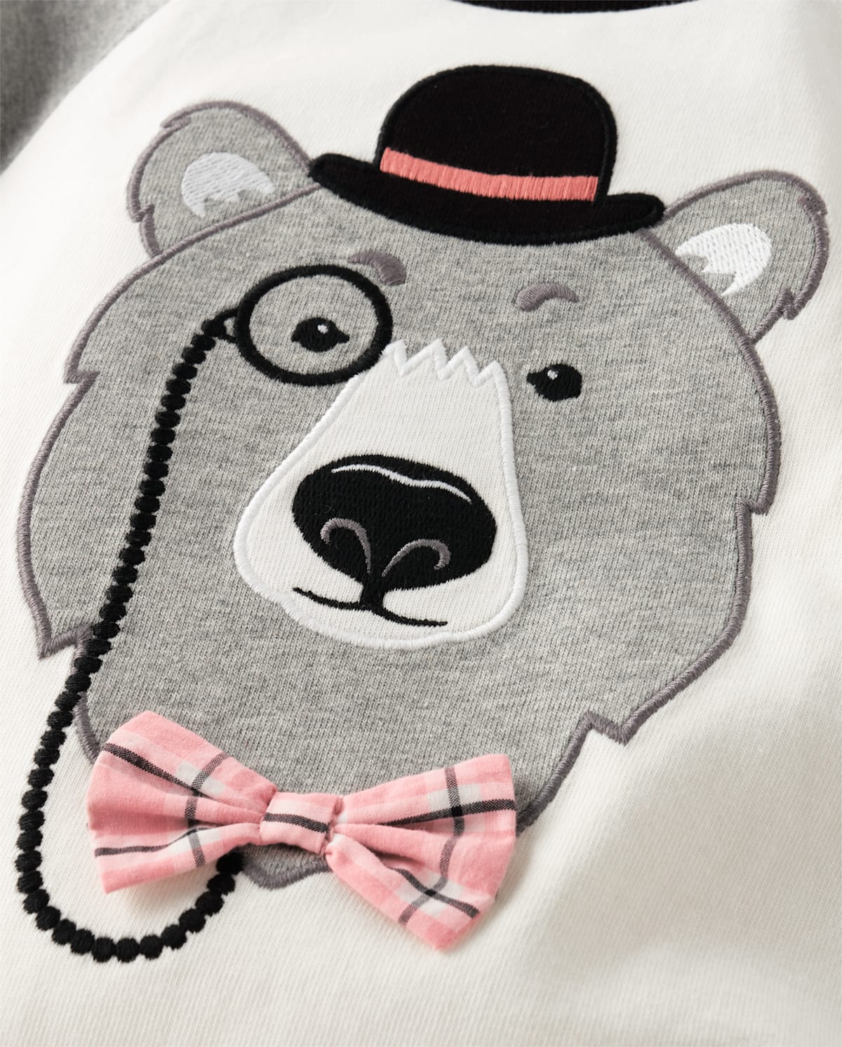Детские топы Gymboree Boys Embroidered Bear Raglan Top - Ladies And Gentlemen