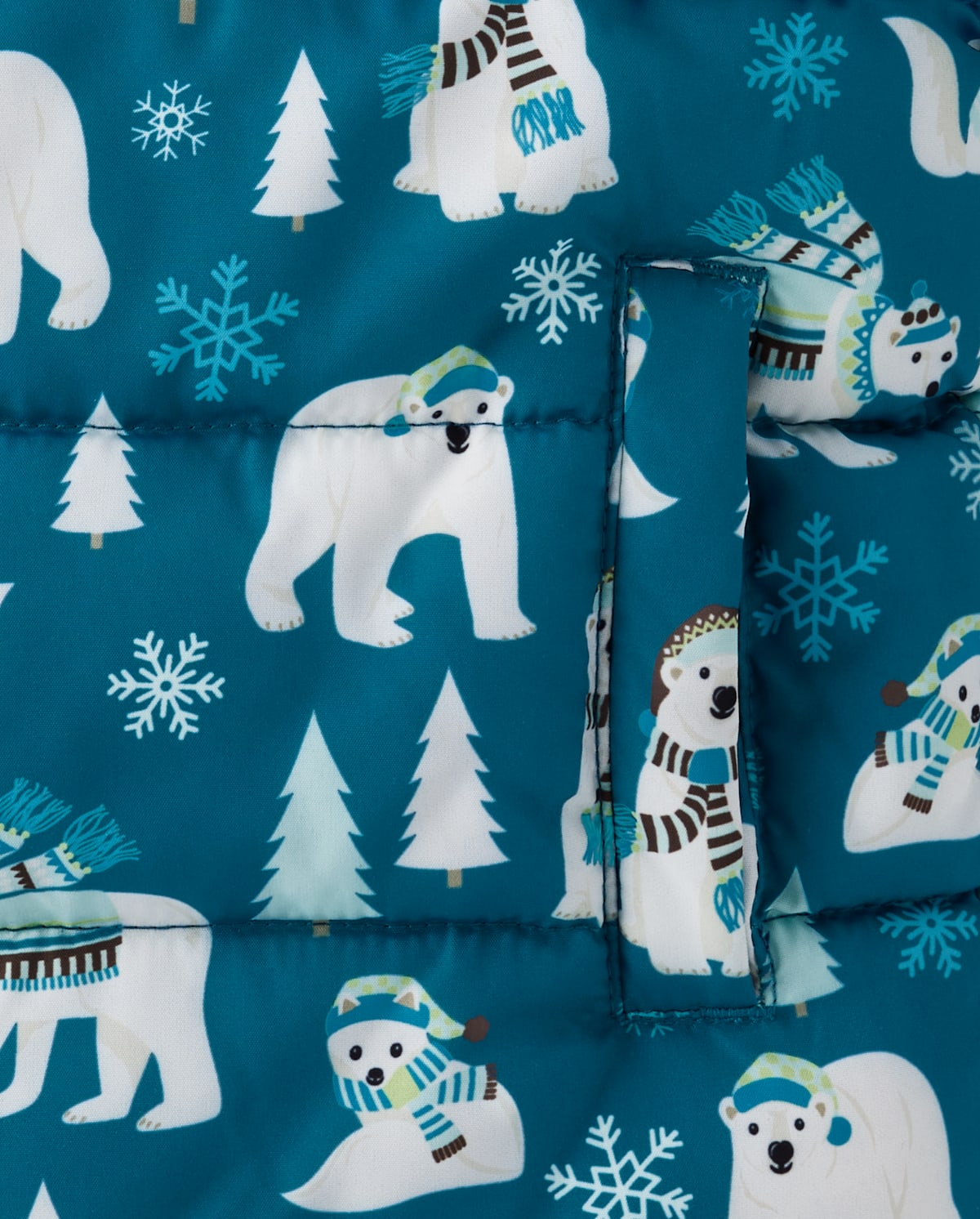 Детские куртки Gymboree Boys Polar Bear Puffer Jacket - Nordic Adventure — фото 2