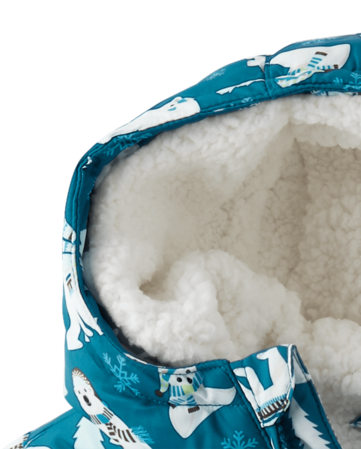 Детские куртки Gymboree Boys Polar Bear Puffer Jacket - Nordic Adventure — фото 4