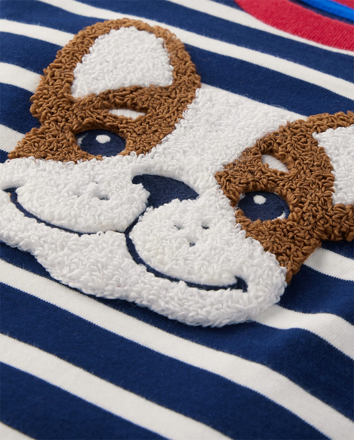 Детские топы Gymboree Boys Embroidered Dog Striped Top - Parisian Chic