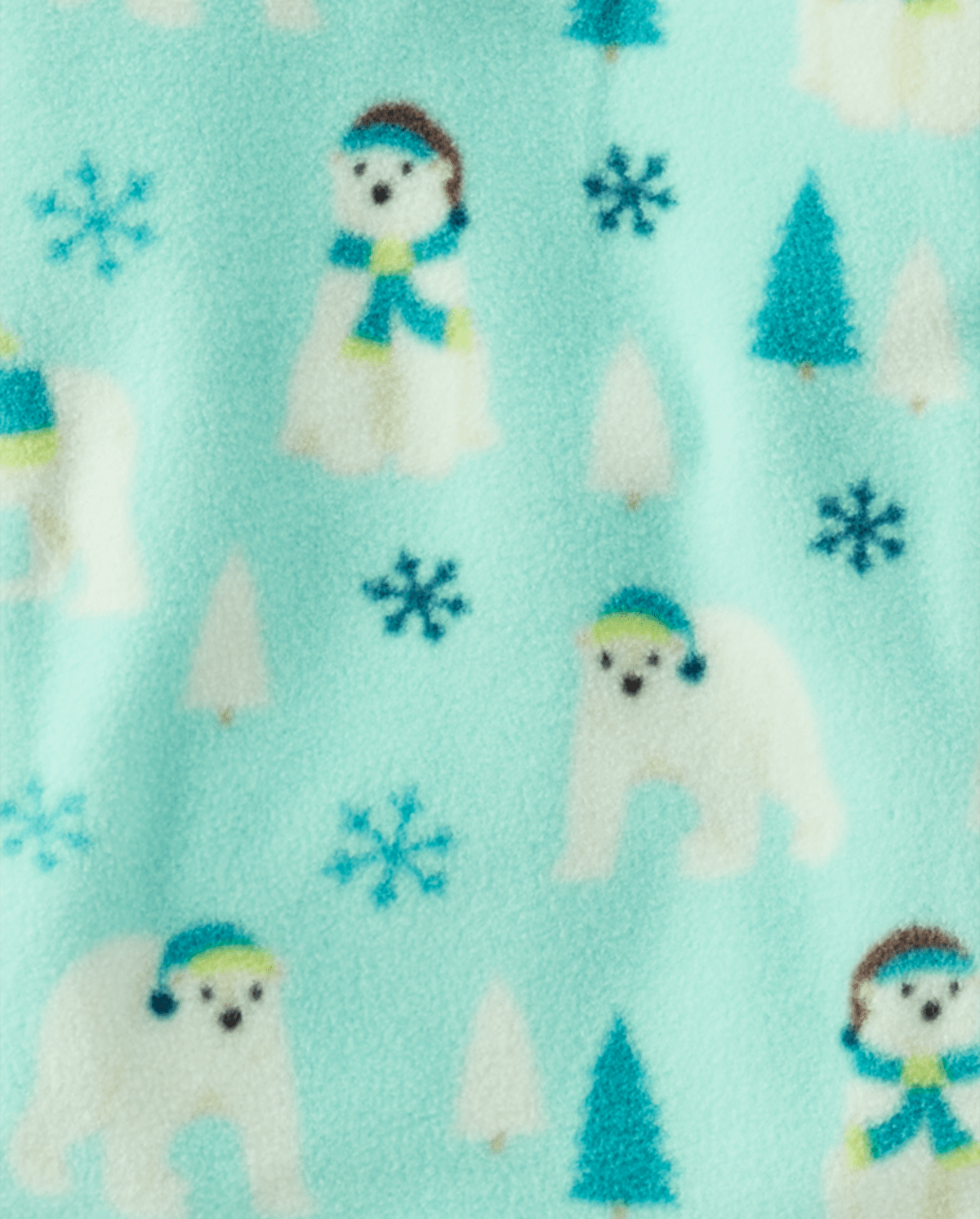 Детские свитеры Gymboree Boys Polar Bear Glacier Fleece Half-Zip Pullover - Nordic Adventure — фото 3