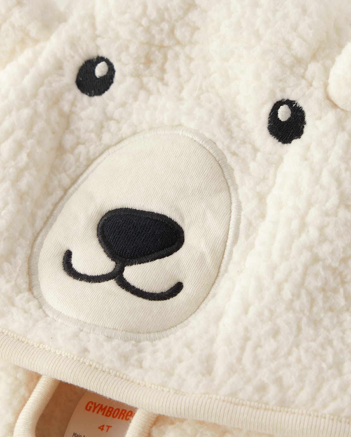 Детские худи Gymboree Kids Polar Bear Sherpa Zip-Up - Nordic Adventure