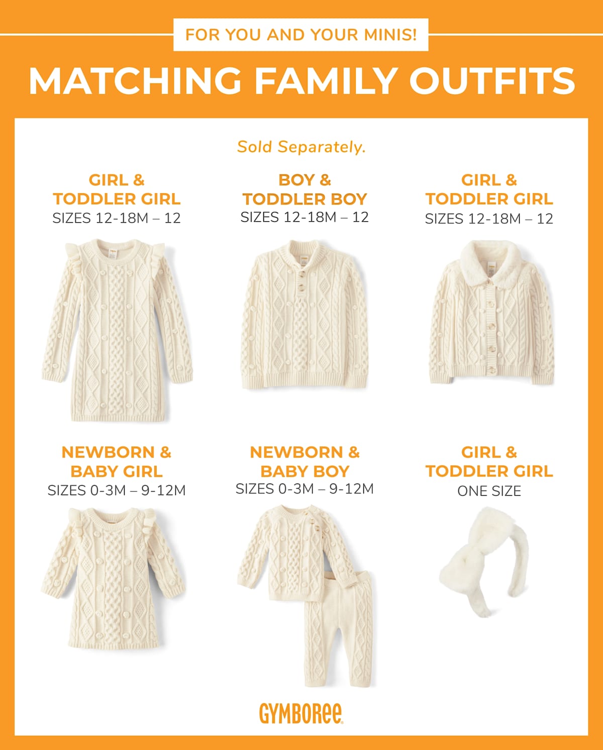 Детские свитеры Gymboree Boys Matching Family Cable Knit Sweater — фото 3