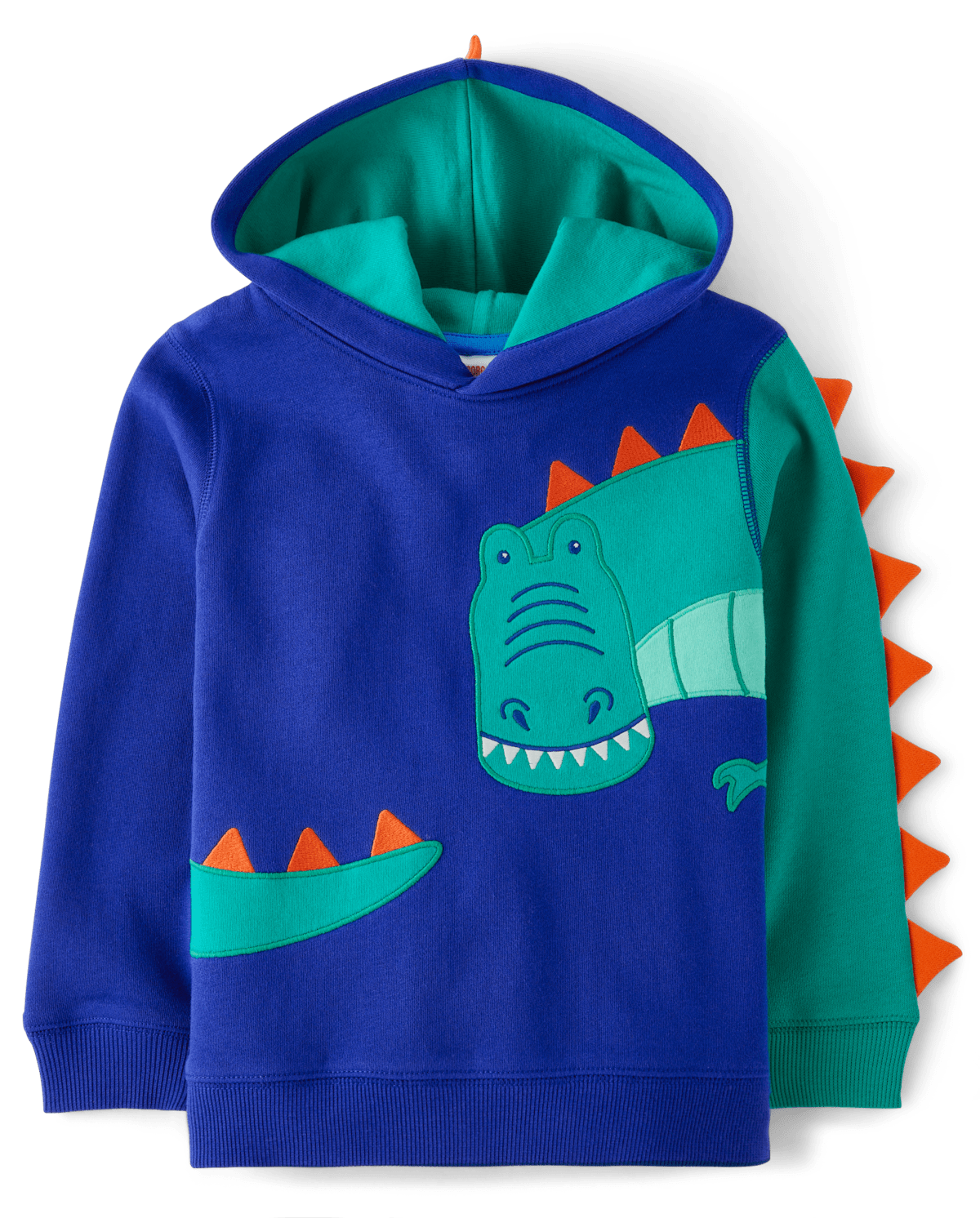 Детские худи Gymboree Boys Embroidered Dino Fleece - Dino Friends