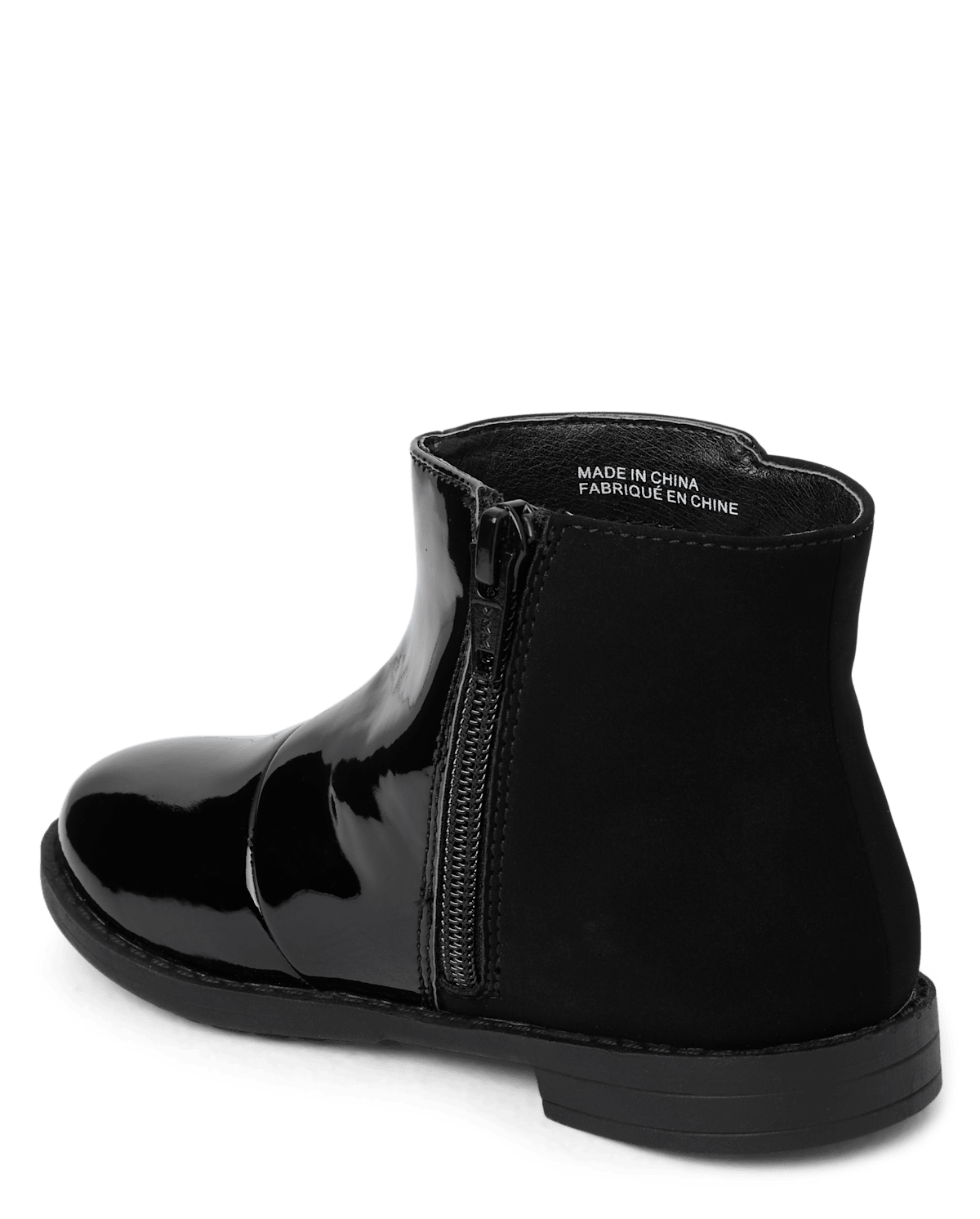 Детские ботинки Gymboree Girls Faux Patent Leather Pearl Boots - Ladies And Gentlemen — фото 2