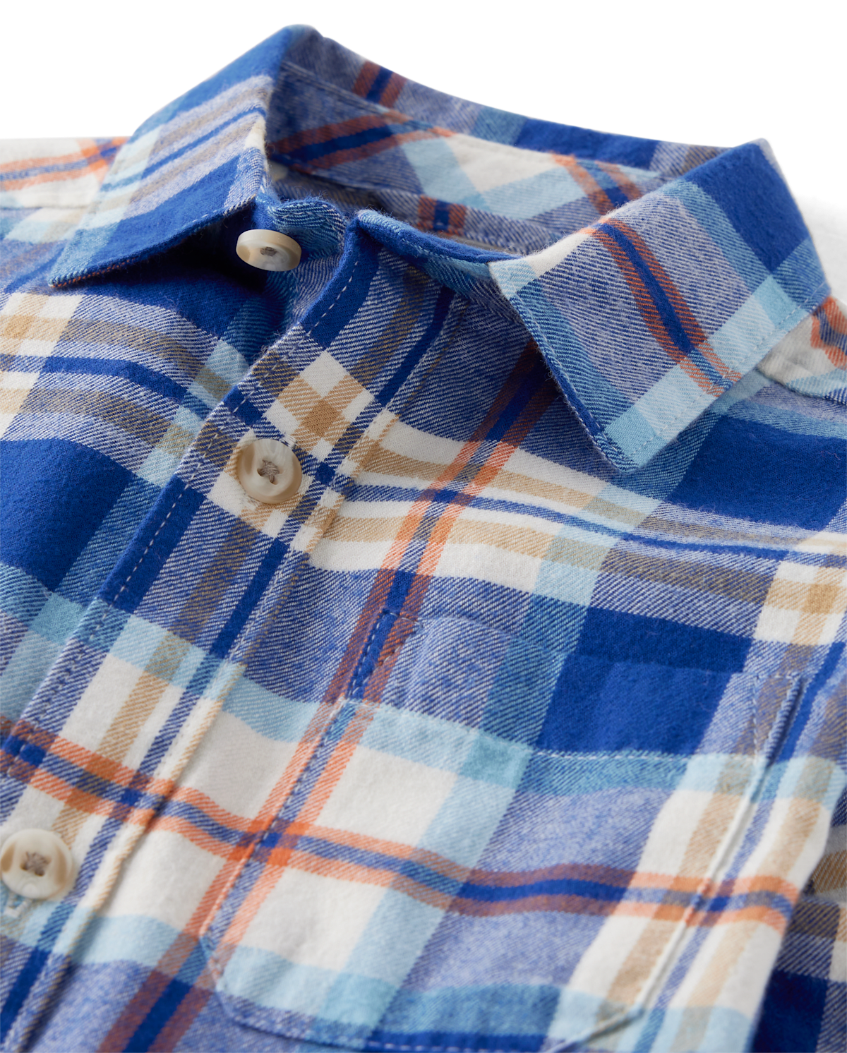 Детские рубашки Gymboree Boys Matching Family Plaid Twill Button Up Shirt