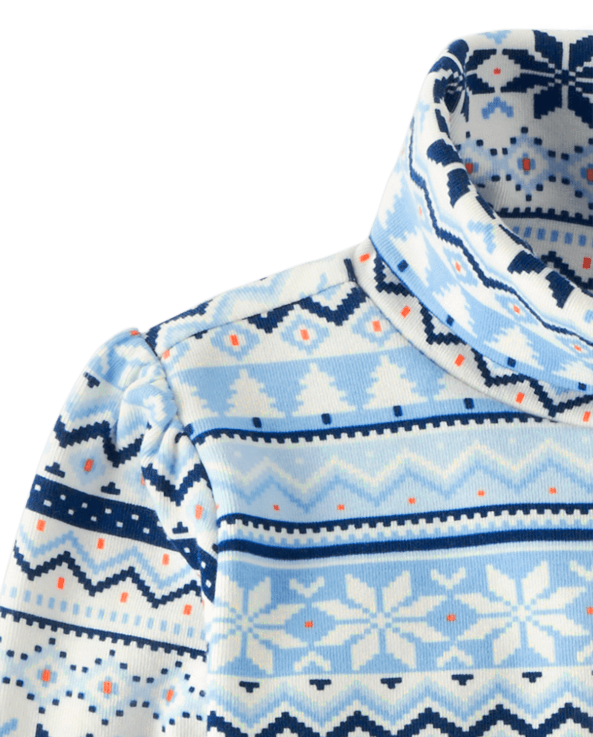 Gymboree Girls Snowflake Fairisle Turtleneck — фото 3