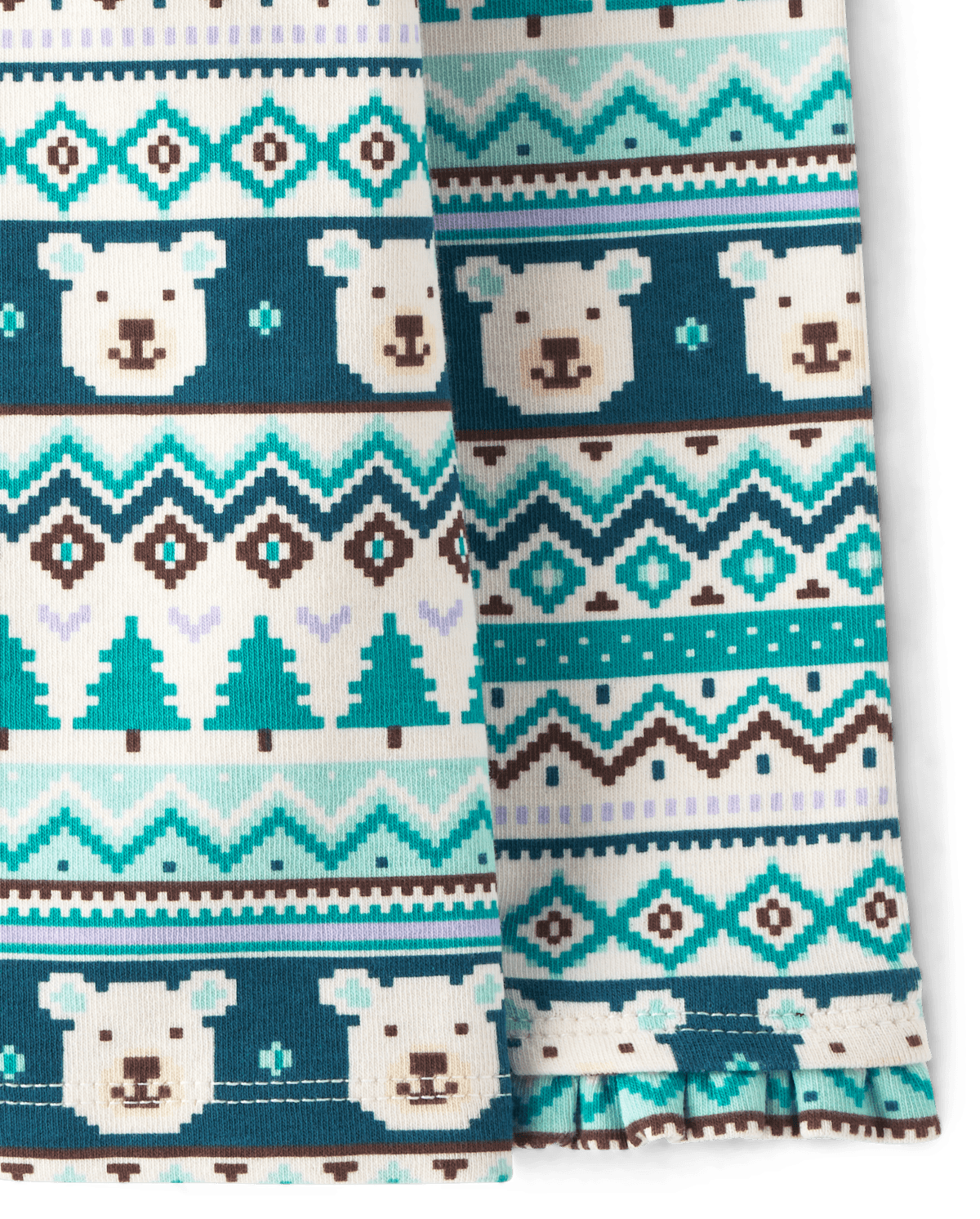 Gymboree Girls Polar Bear Fairisle Turtleneck - Nordic Adventure — фото 2