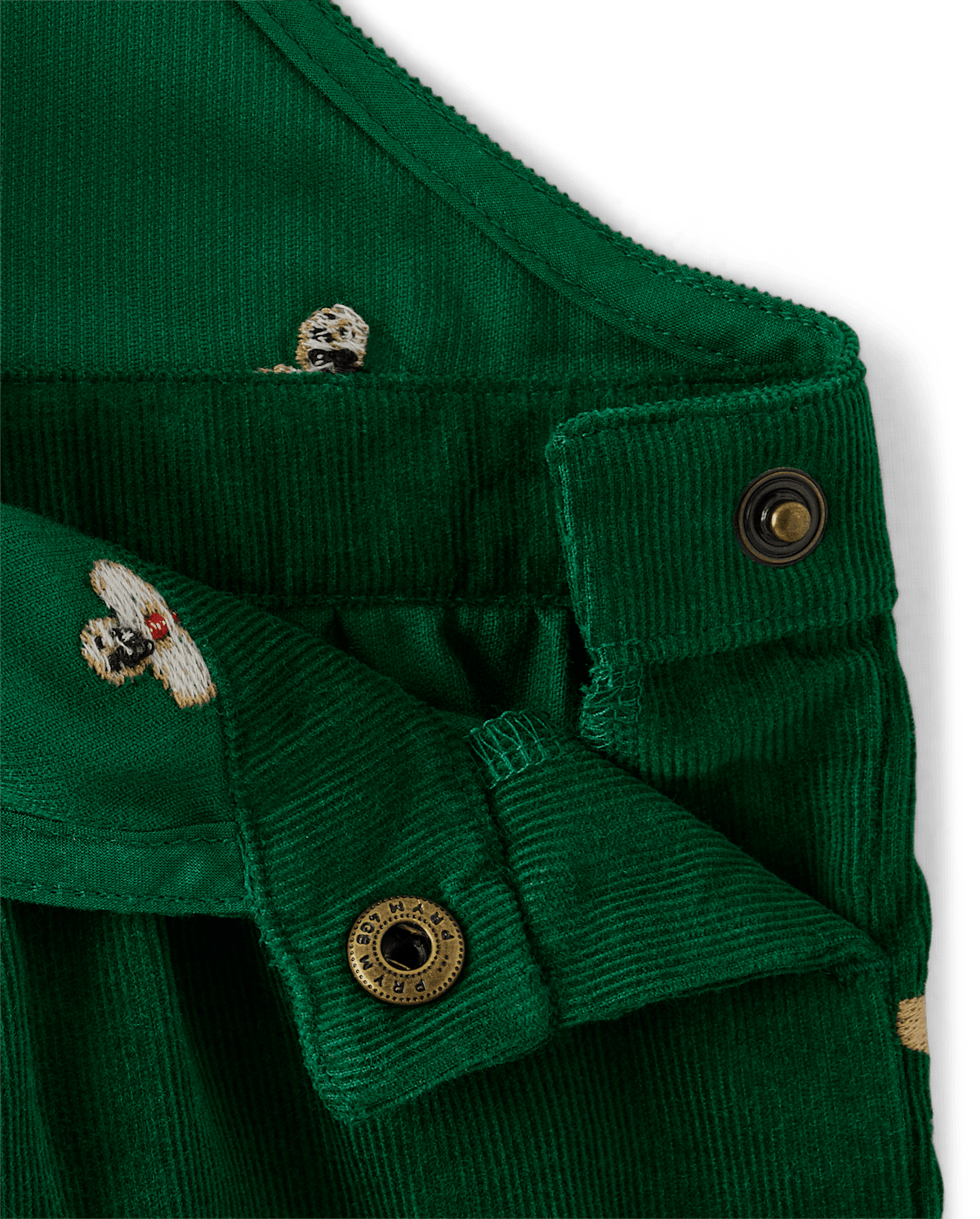 Детские юбки Gymboree Girls Schiffli Gingerbread Corduroy Skirtall - Christmas Cabin — фото 3