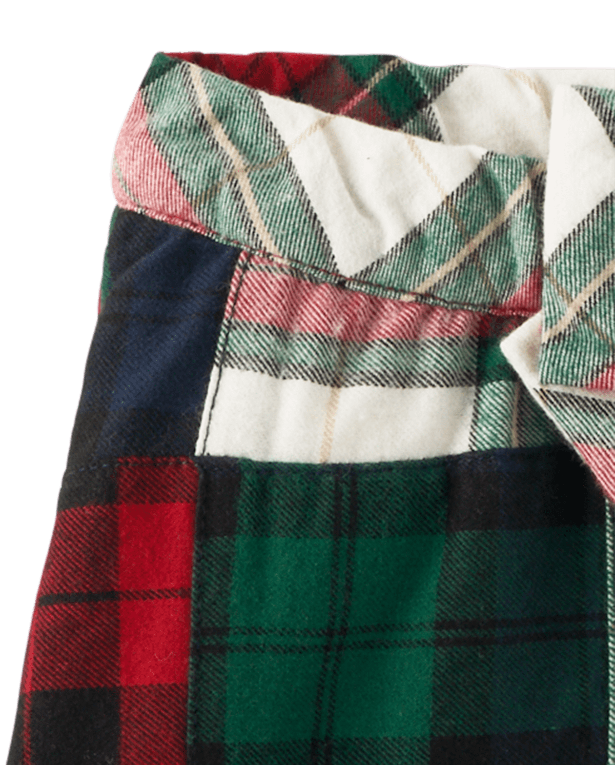 Детские юбки Gymboree Girls Patch Plaid Flannel Skort - Christmas Cabin — фото 4
