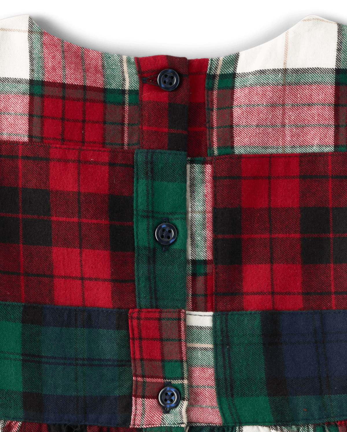 Gymboree Girls Patch Plaid Jumper - Christmas Cabin — фото 2
