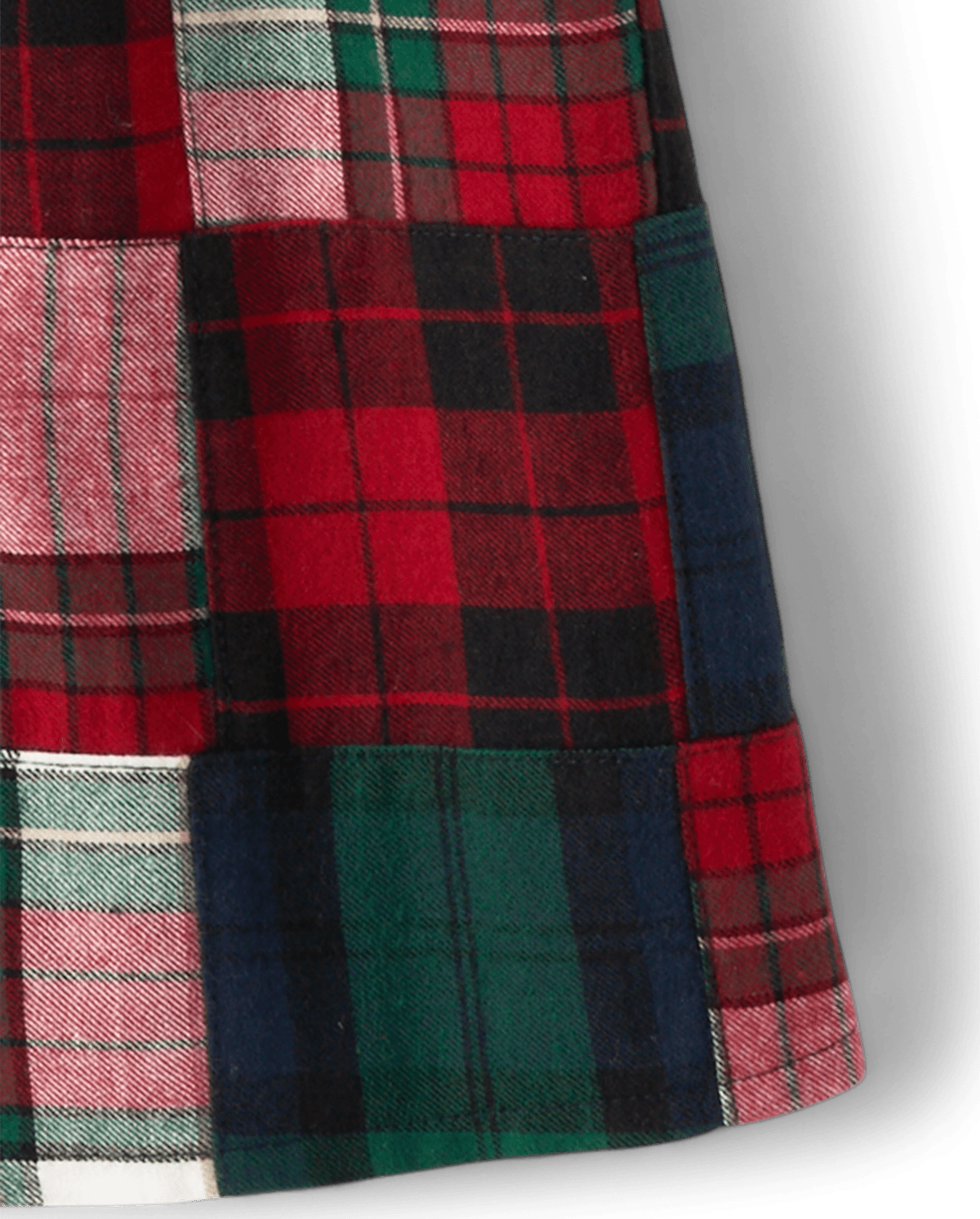 Gymboree Girls Patch Plaid Jumper - Christmas Cabin — фото 4