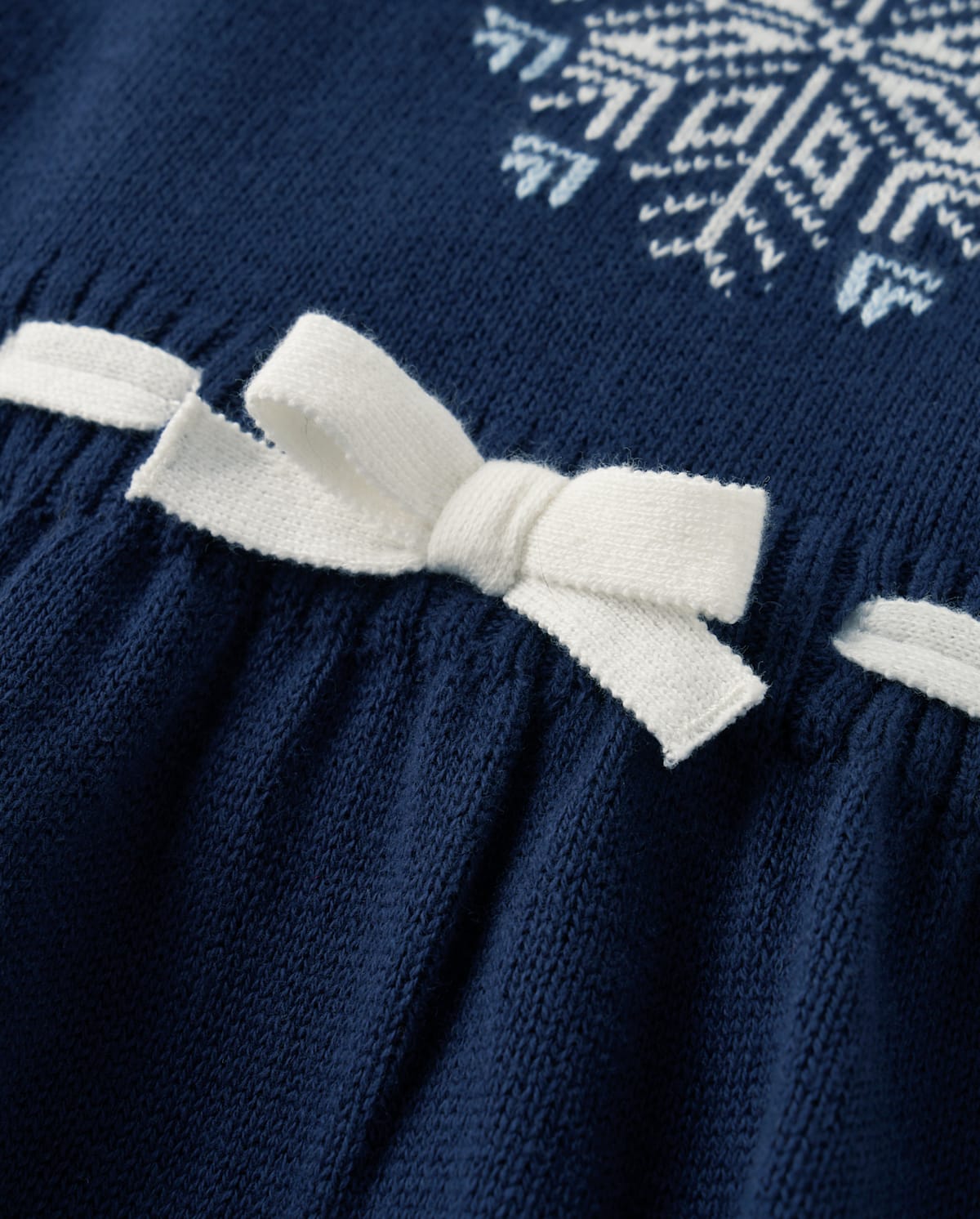 Детские платья Gymboree Girls Snowflake Fairisle Sweater Dress - Holiday Express — фото 2