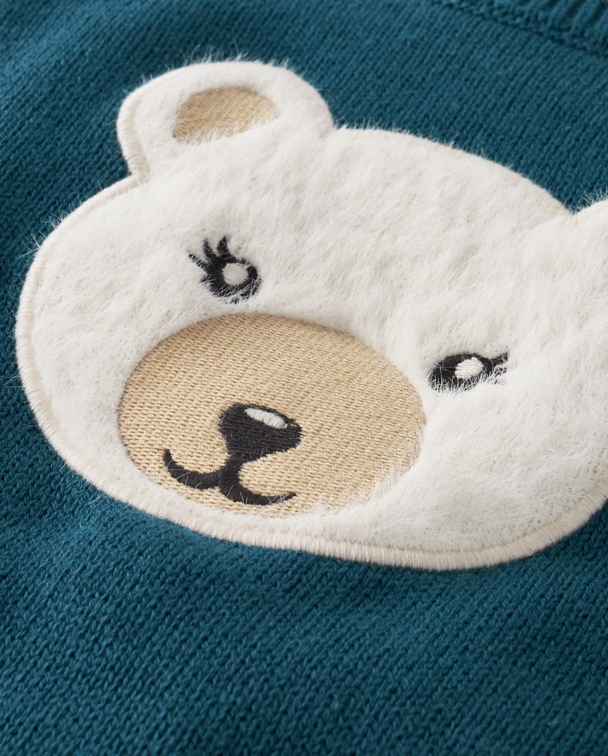 Детские свитеры Gymboree Girls Embroidered Polar Bear Ruffle Sweater- Nordic Adventure