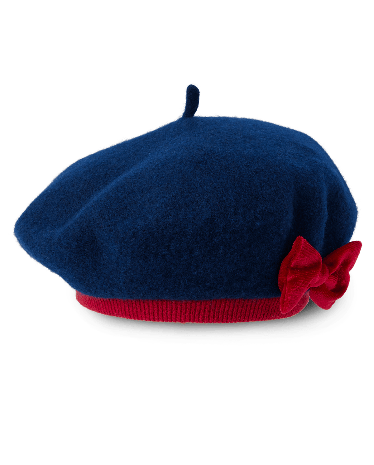 Gymboree Girls Bow Beret - Parisian Chic