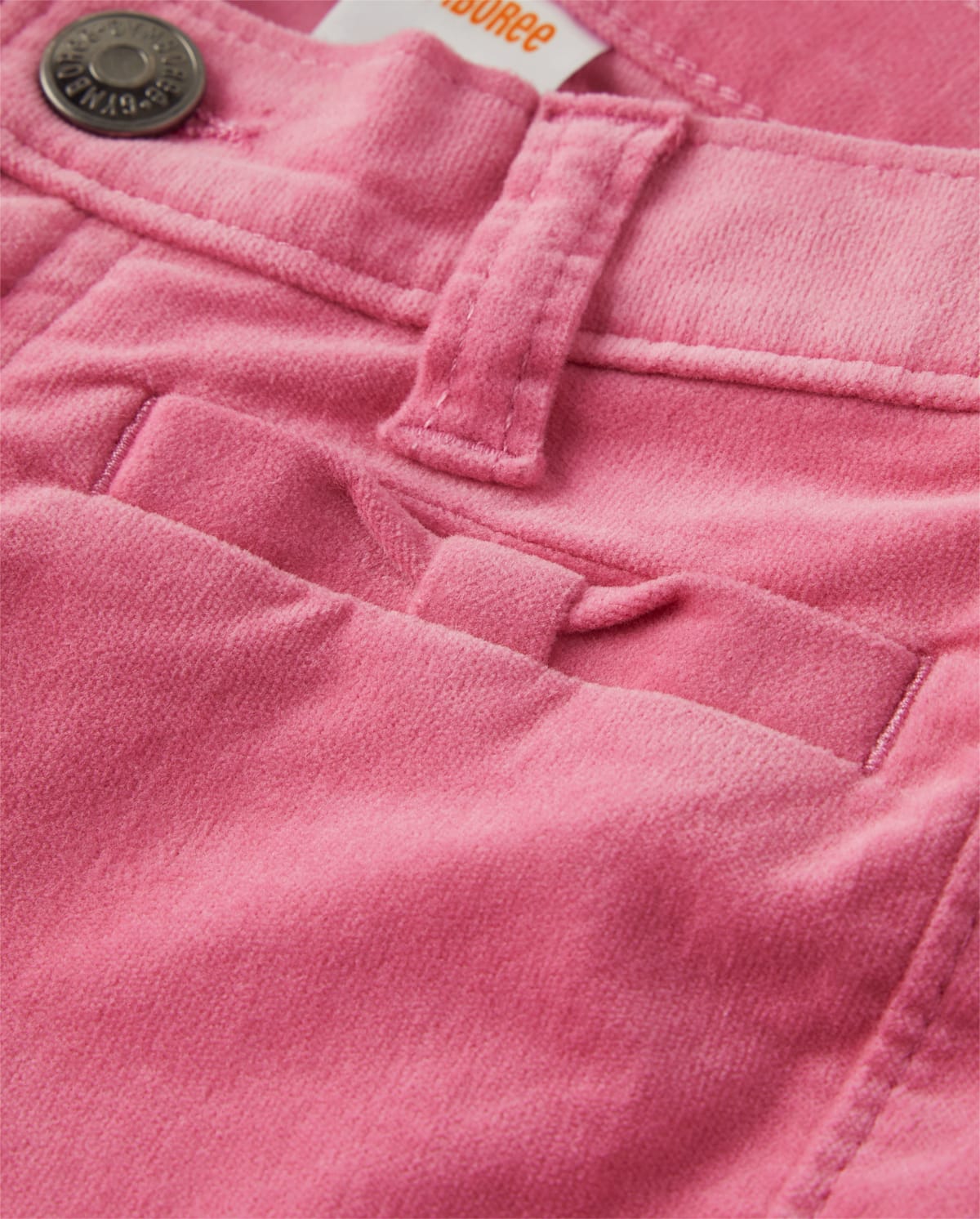 Gymboree Girls Bow Corduroy Pants - Sugar Plum Fairy