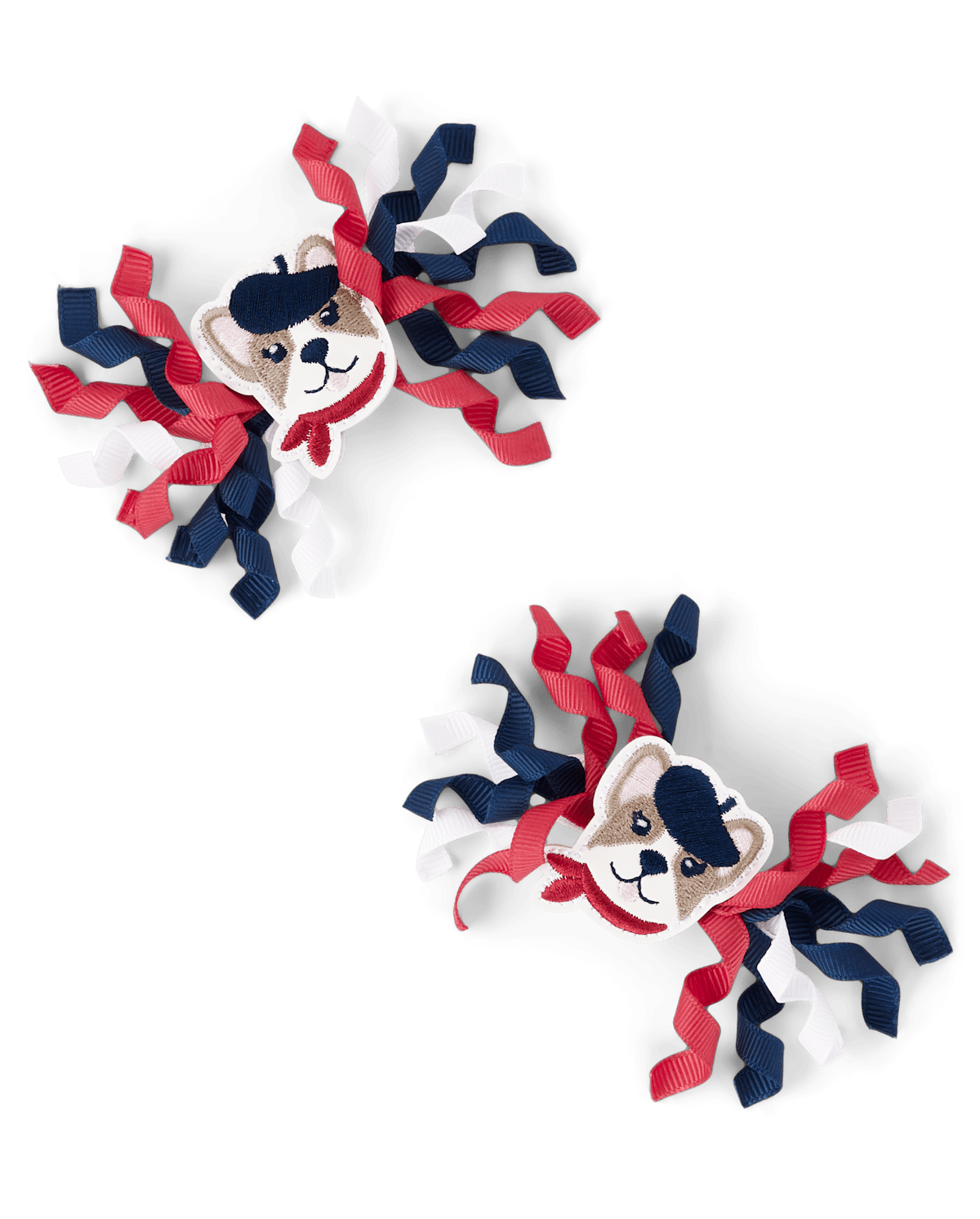 Детские аксессуары Gymboree Girls Dog Curly Hair Clip 2-Pack - Parisian Chic