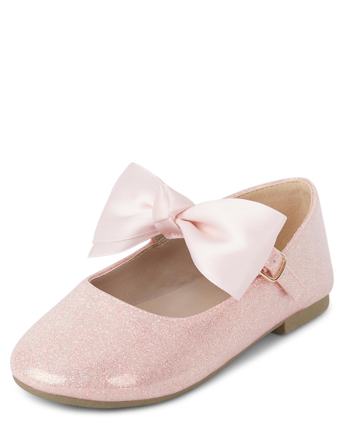 Обувь Gymboree Girls Glitter Bow Ballet Flats - Sugar Plum Fairy