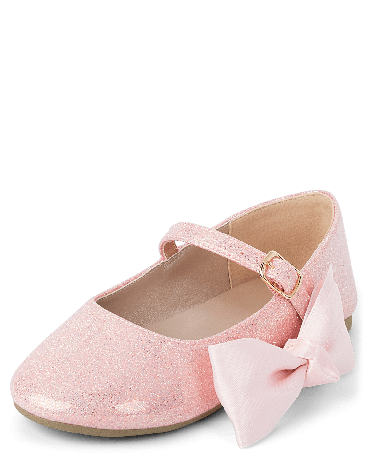 Обувь Gymboree Girls Glitter Bow Ballet Flats - Sugar Plum Fairy — фото 2