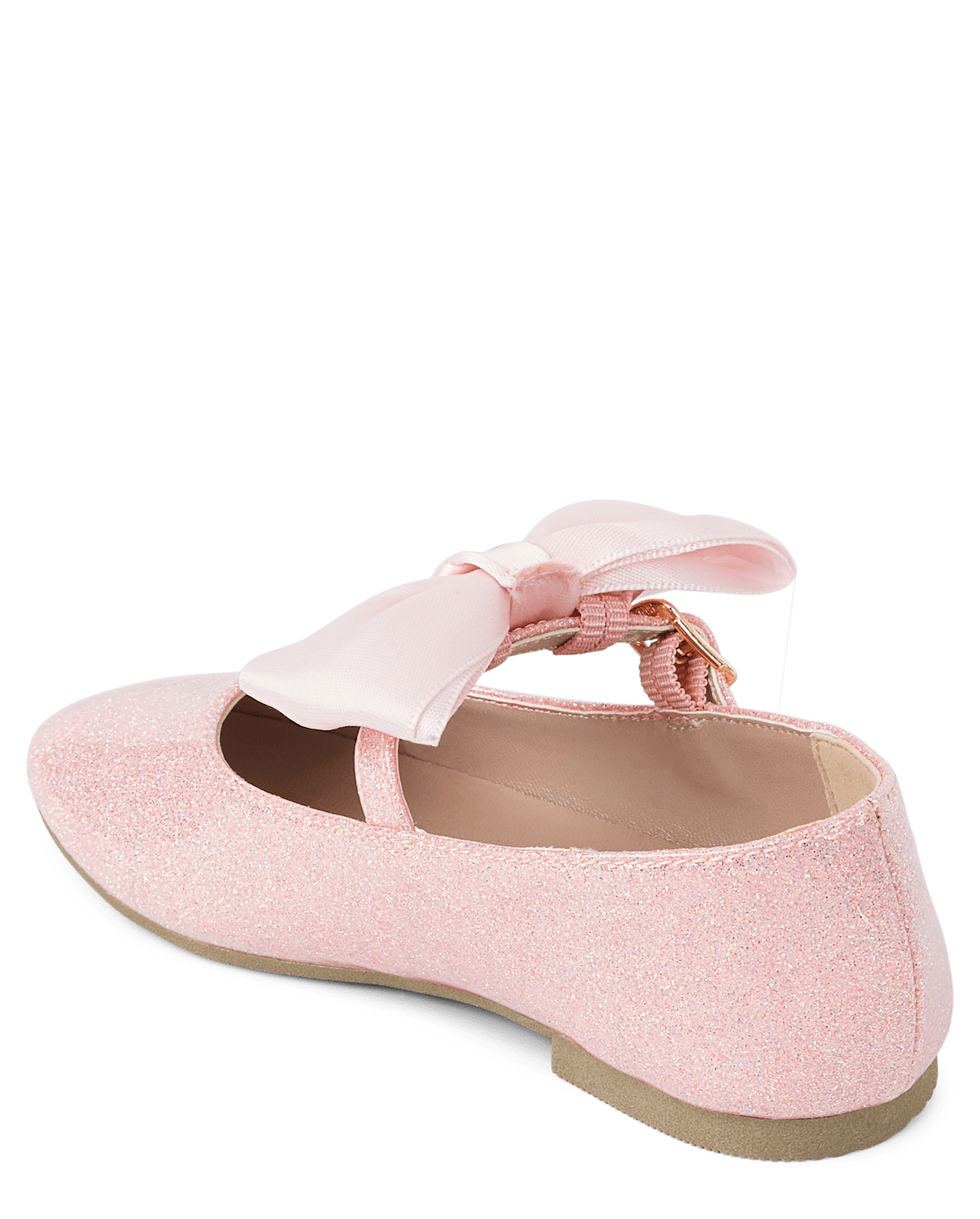 Обувь Gymboree Girls Glitter Bow Ballet Flats - Sugar Plum Fairy — фото 3