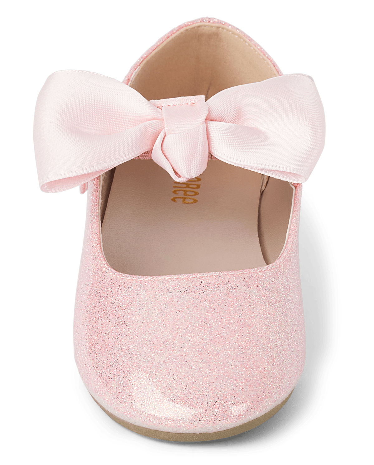 Обувь Gymboree Girls Glitter Bow Ballet Flats - Sugar Plum Fairy — фото 4