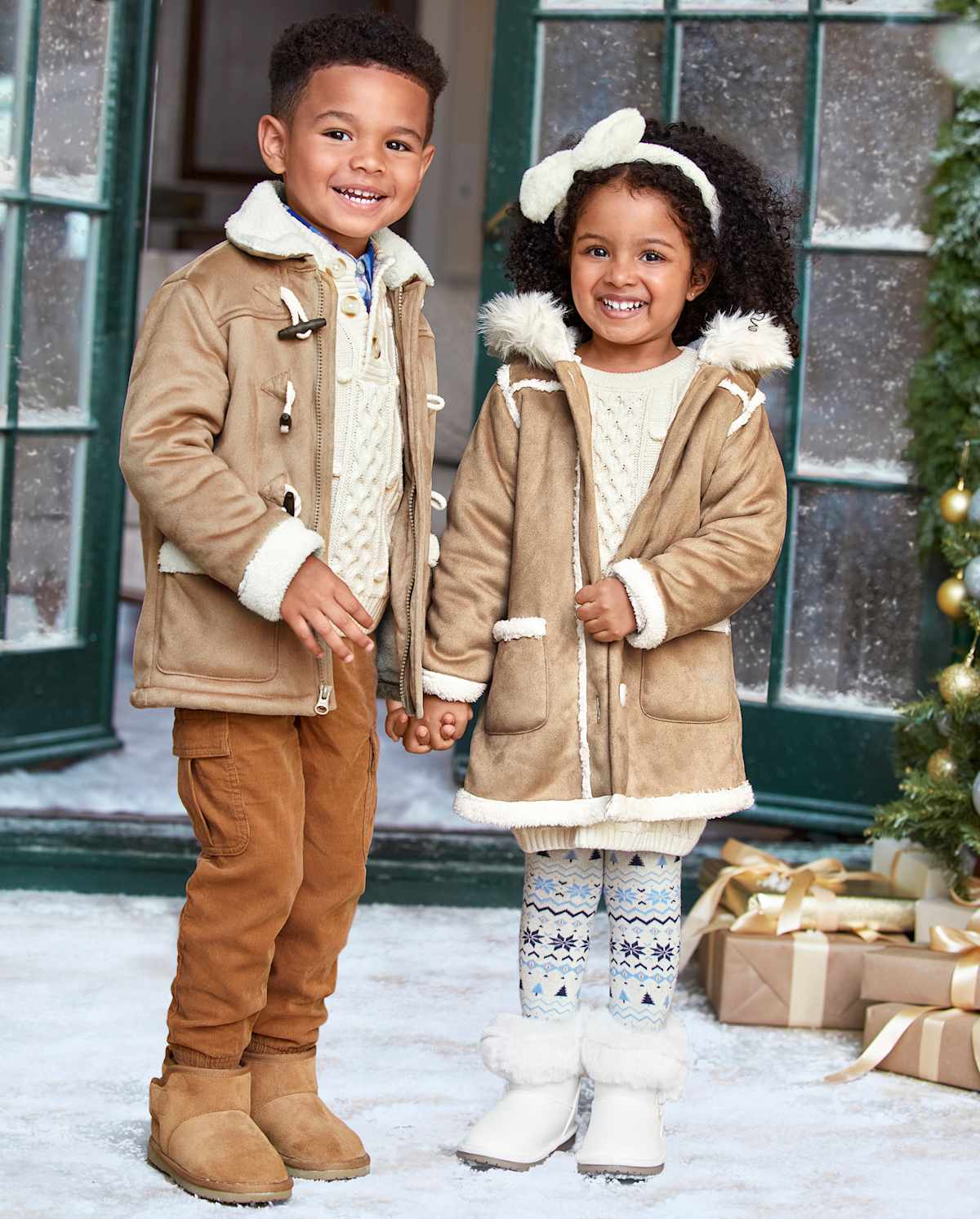 Детские куртки Gymboree Girls Sherpa-Lined Jacket — фото 3