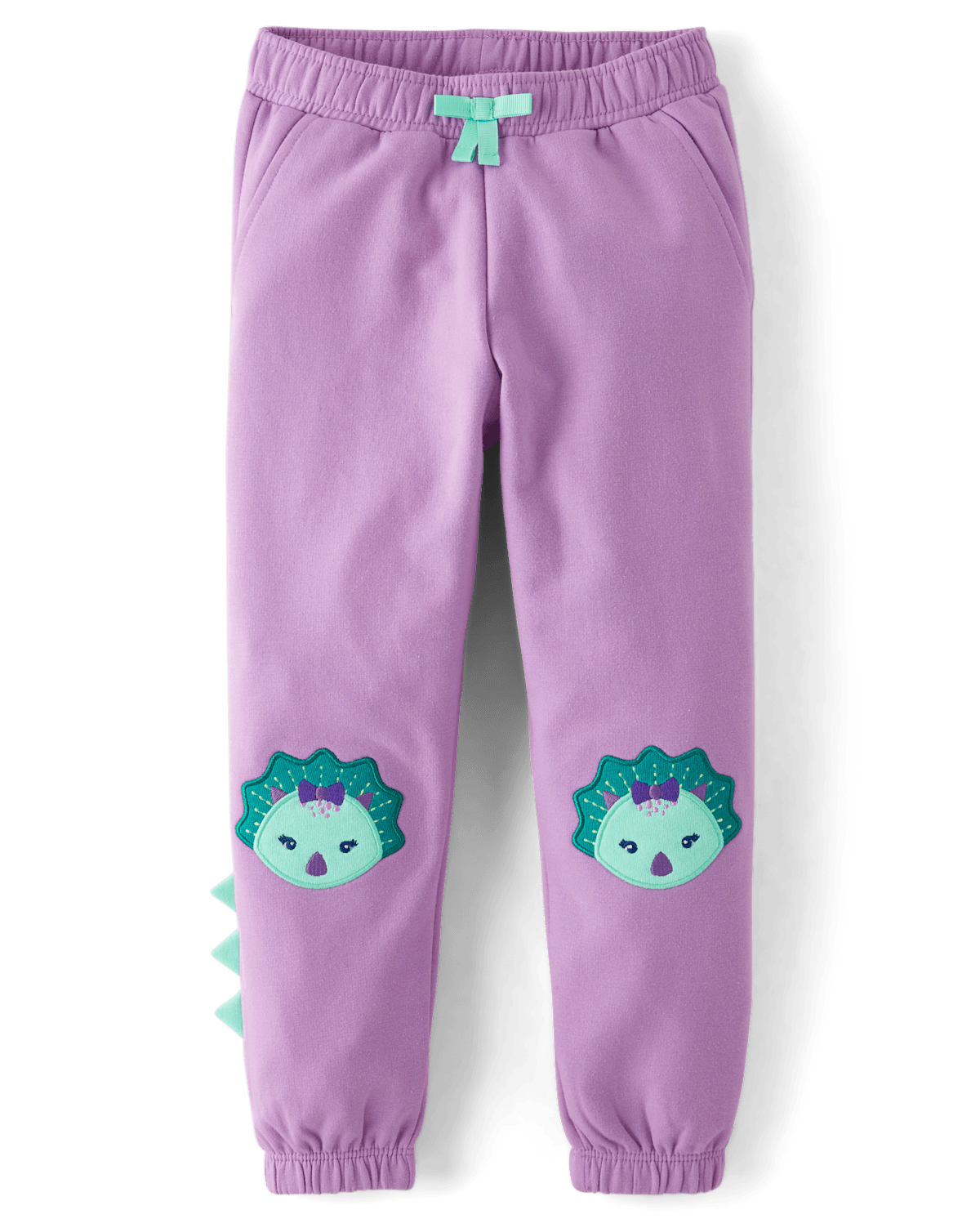 Детские брюки Gymboree Girls Embroidered Dino Fleece Jogger Pants - Dino Friends