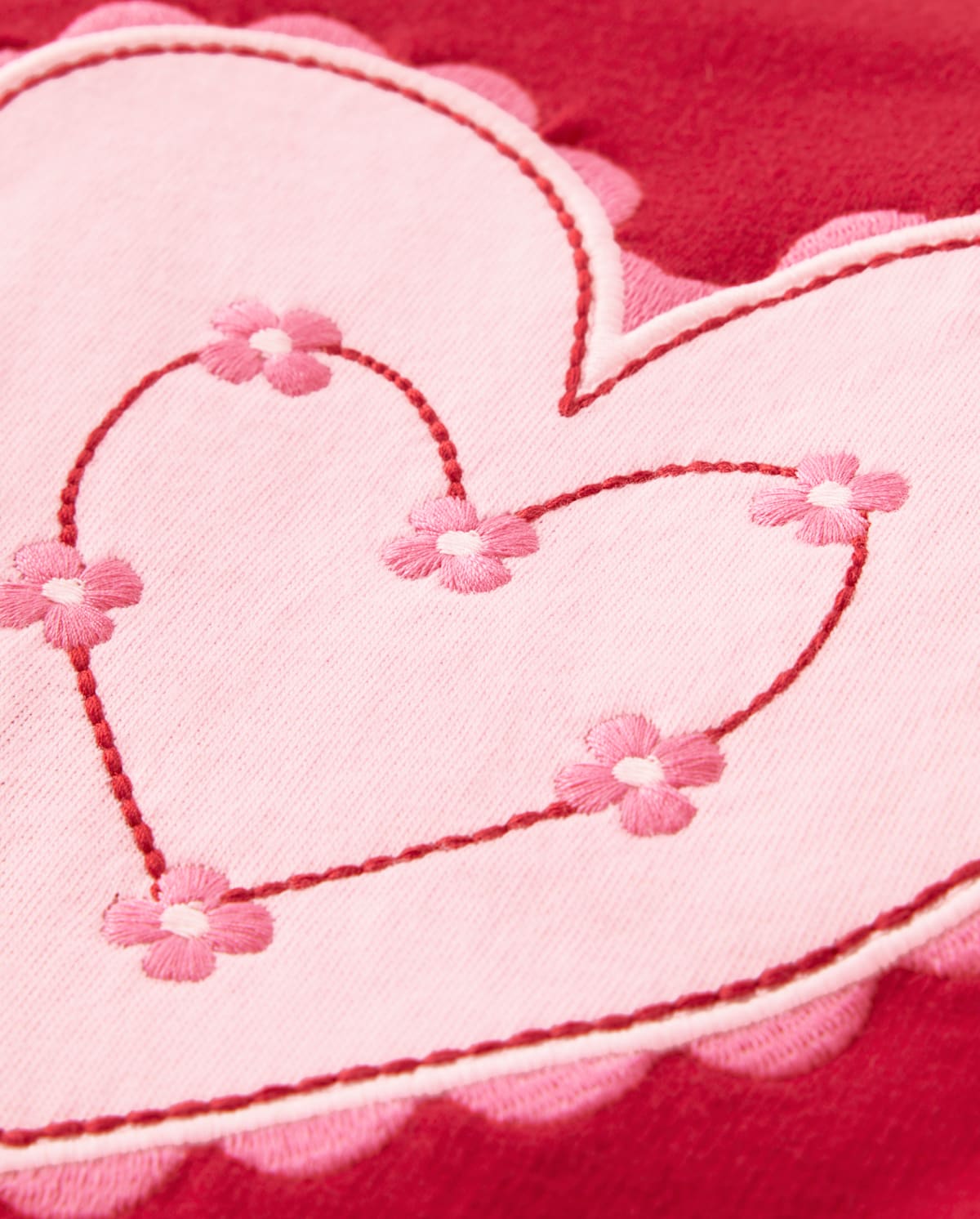 Детские худи Gymboree Girls Heart Ruffle Sweatshirt - Valentine Cutie