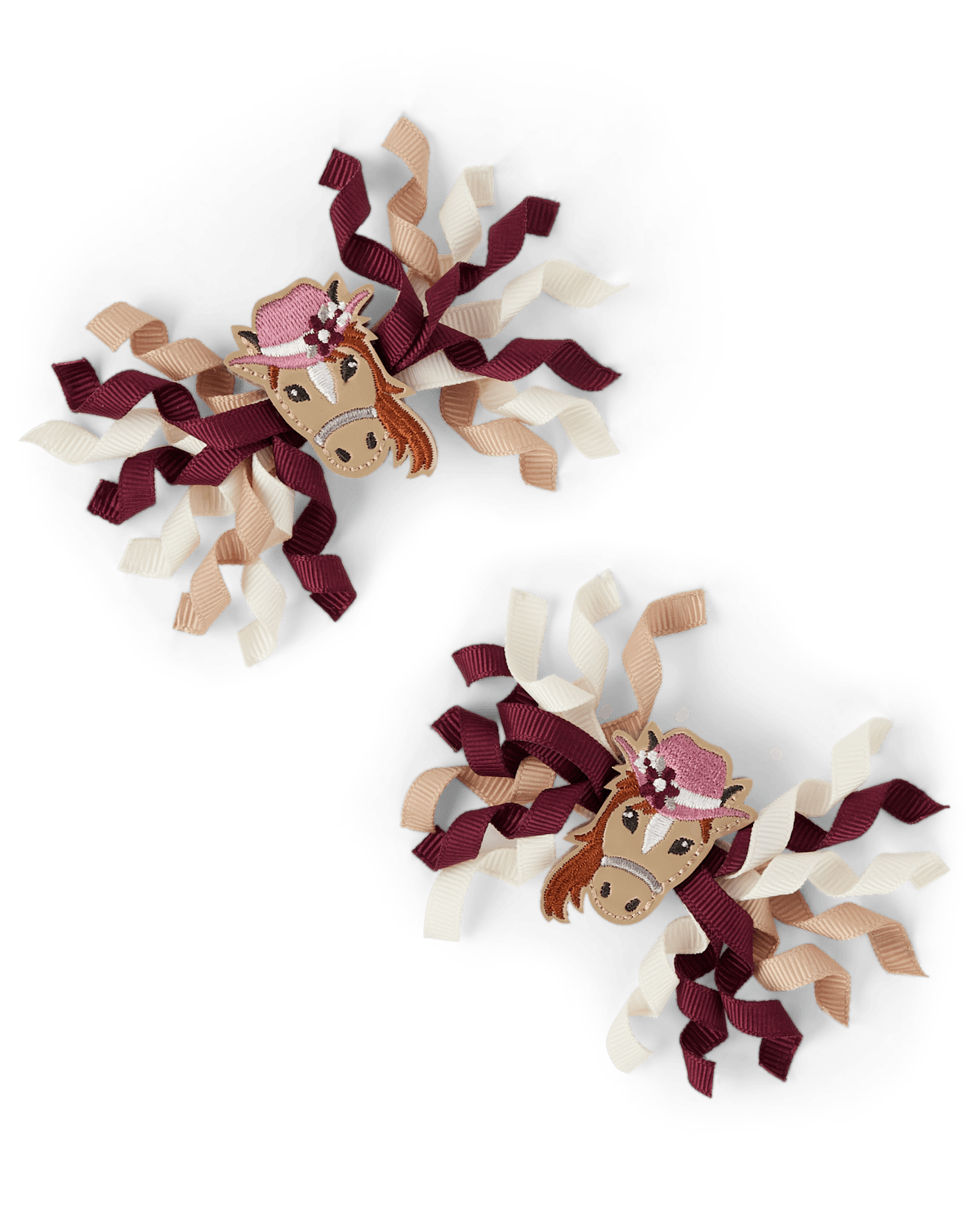 Детские аксессуары Gymboree Girls Horse Curly Hair Clip 2-Pack - Rustic Ranch