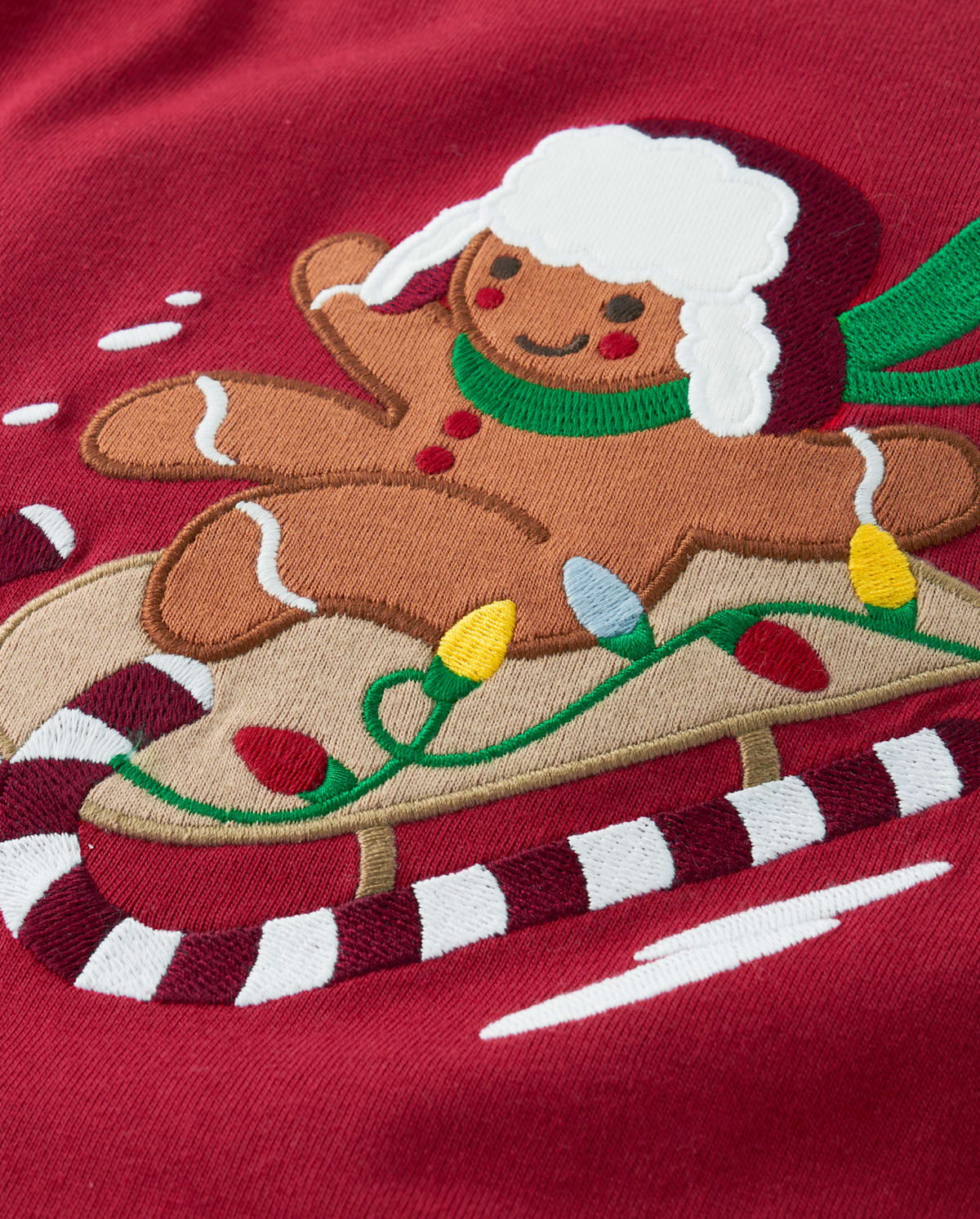 Детские топы Gymboree Boys Embroidered Gingerbread Sled Layered Top - Christmas Cabin