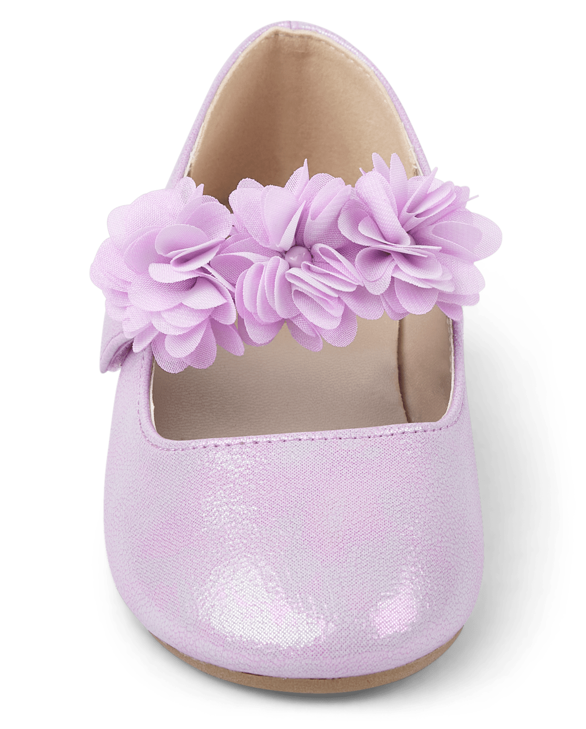 Обувь Gymboree Girls Floral Ballet Flats - Lavender Fields — фото 3